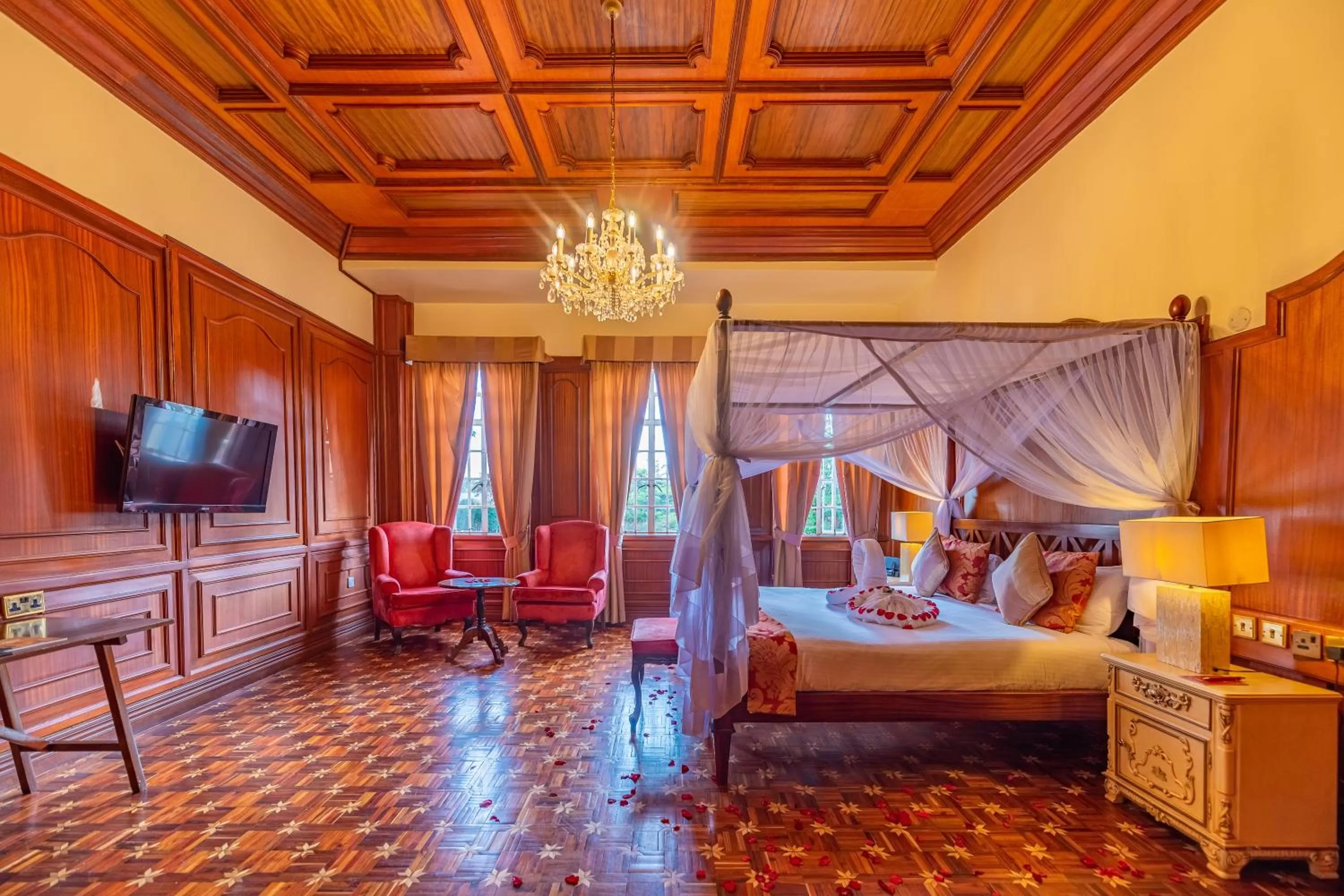 Photo of the whole room, Bed in Muthu Sovereign Suites & Spa, Limuru Road, Nairobi