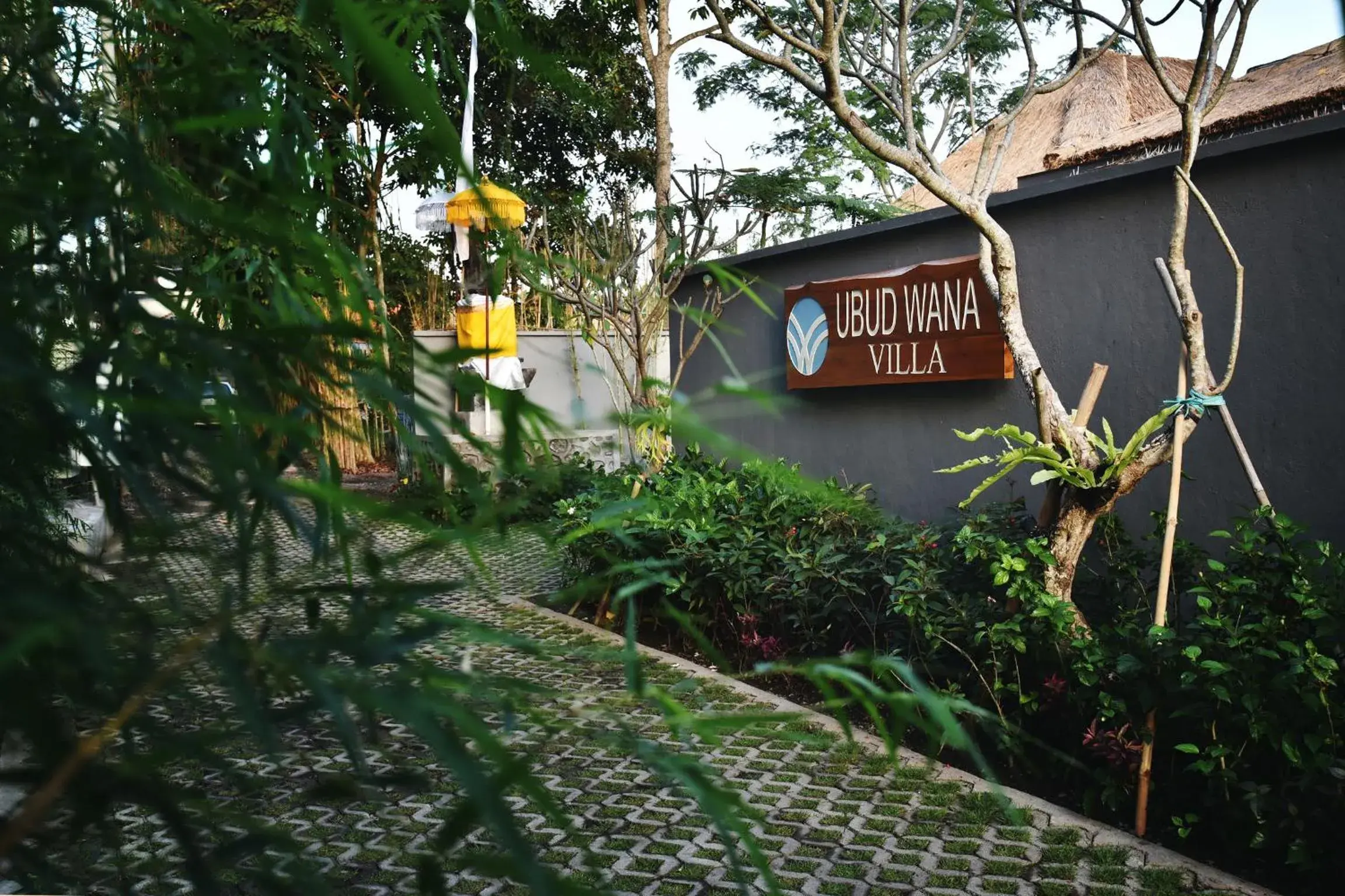 Decorative detail, Property Building in Ubud Wana Resort