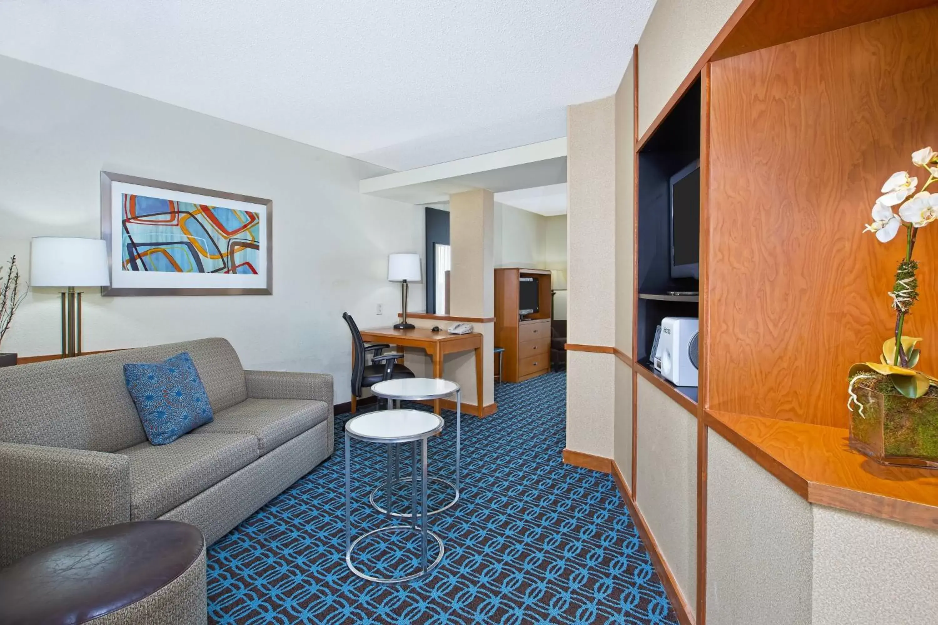 Living room, Seating Area in Fairfield Inn & Suites by Marriott Chattanooga South East Ridge