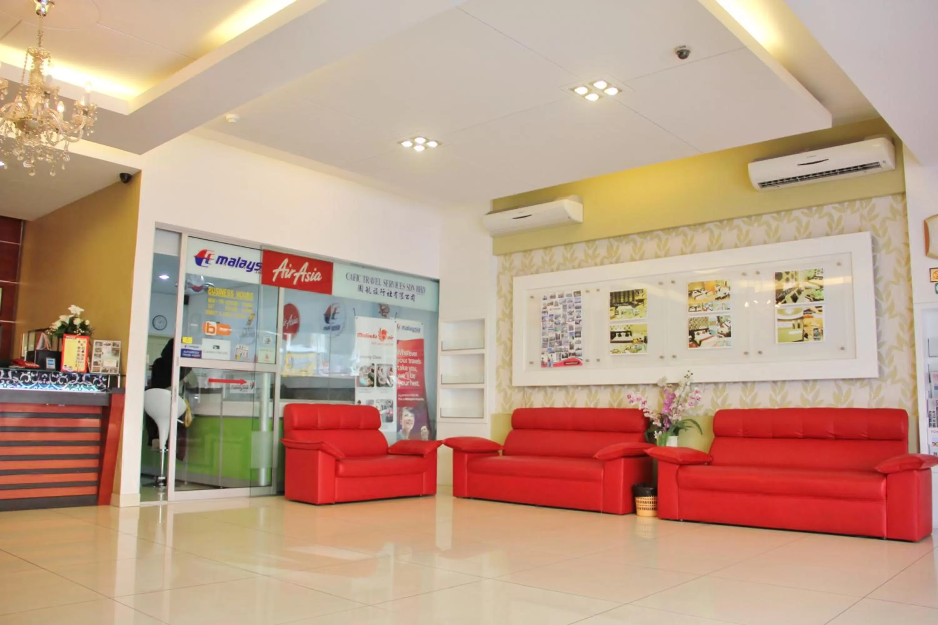 Lobby or reception in Prince Hotel