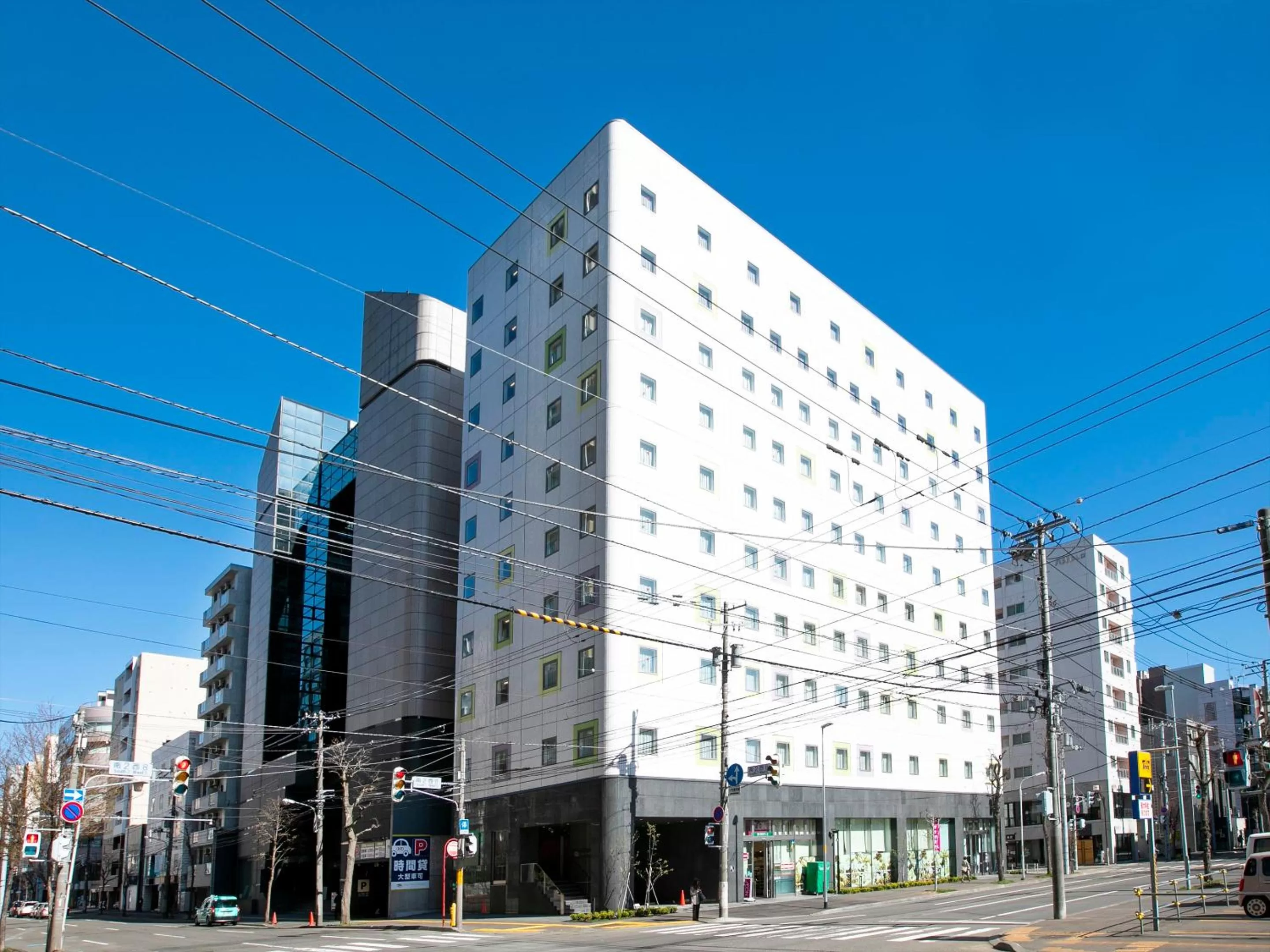 Property building in Tenza Hotel & SKYSPA at Sapporo Central