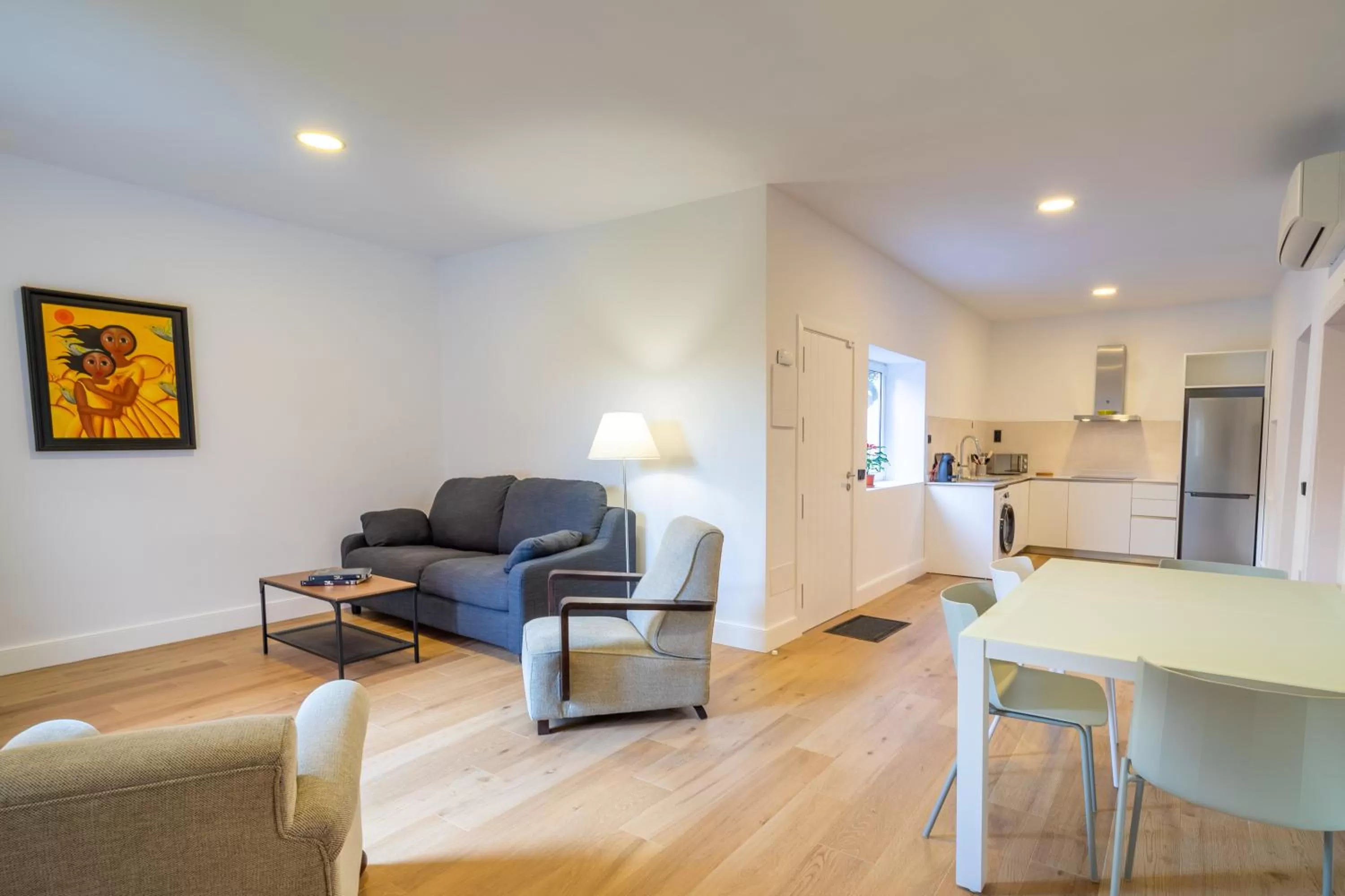 Living room in Albor Suites