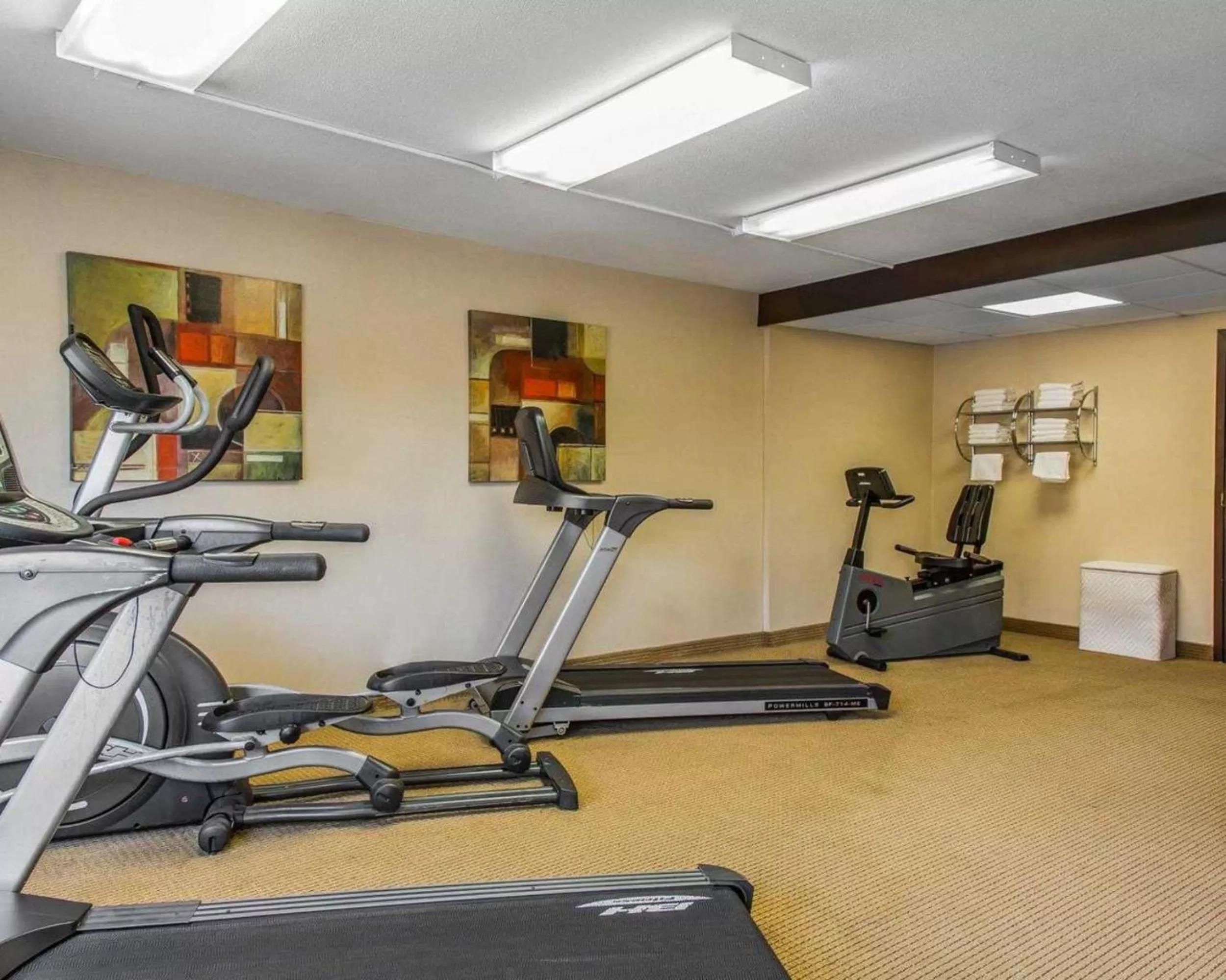 Fitness centre/facilities in Rodeway Inn & Suites East Windsor