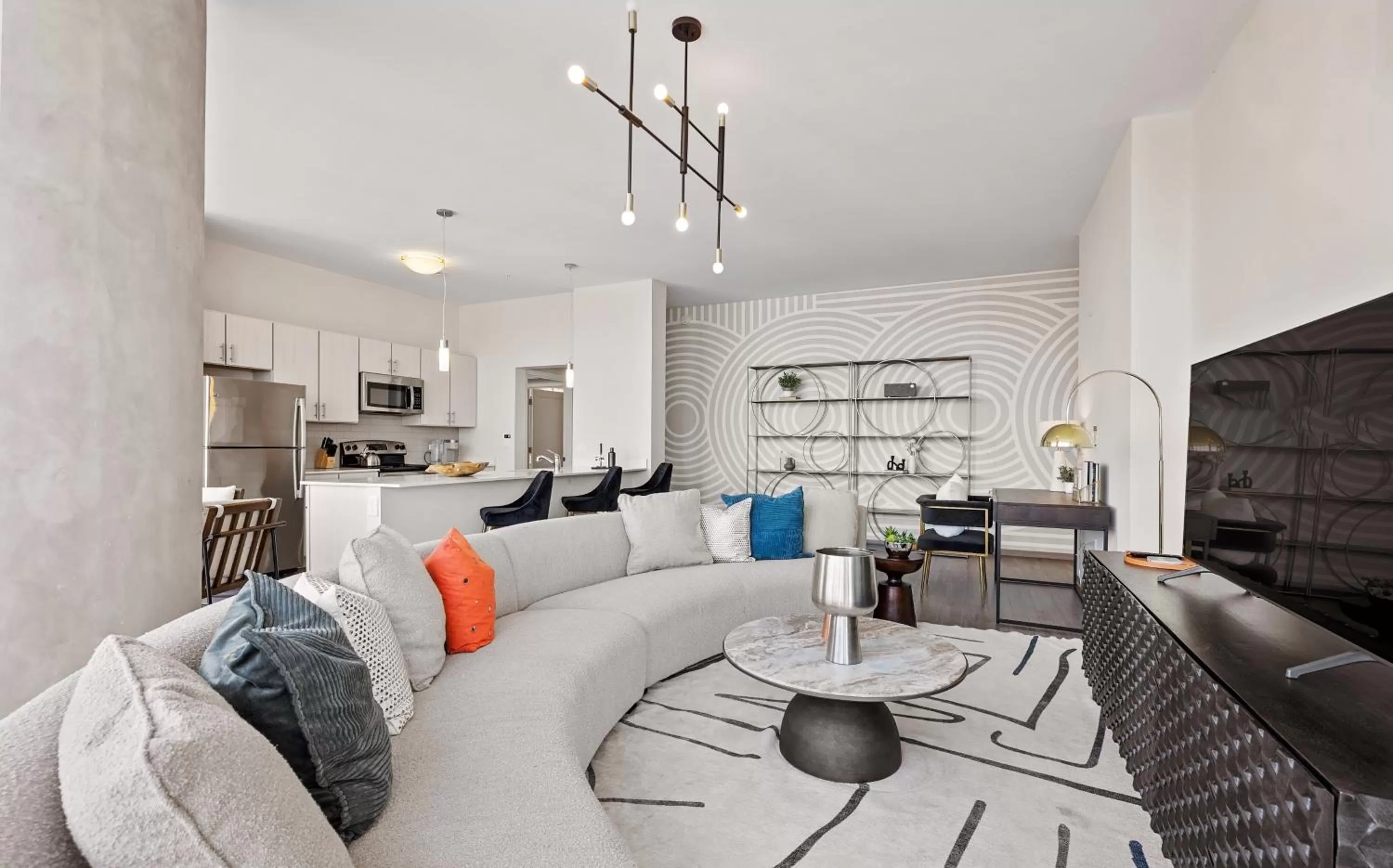 Kitchen or kitchenette in Placemakr Premier SoBro