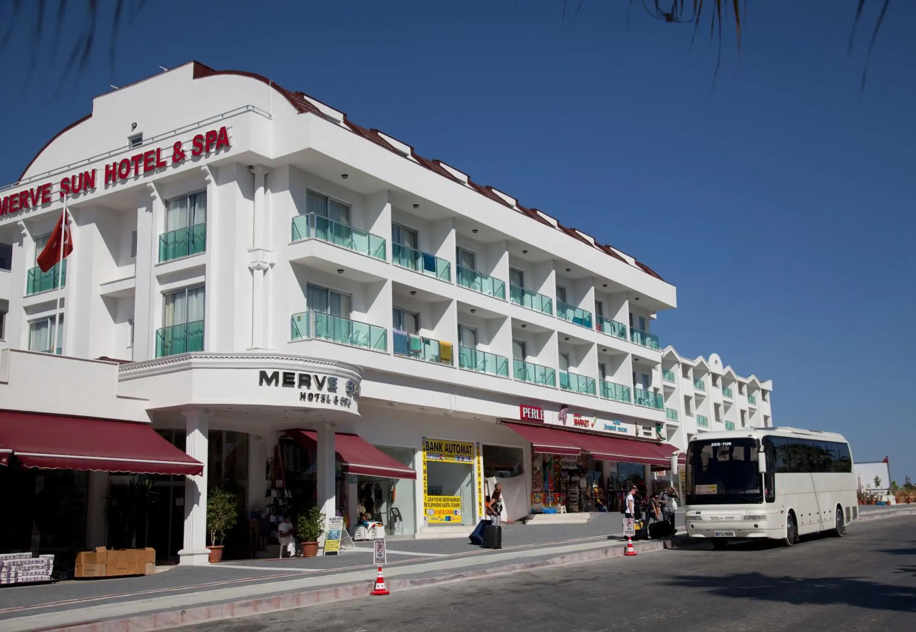 Facade/entrance, Property Building in Merve Sun Hotel & SPA