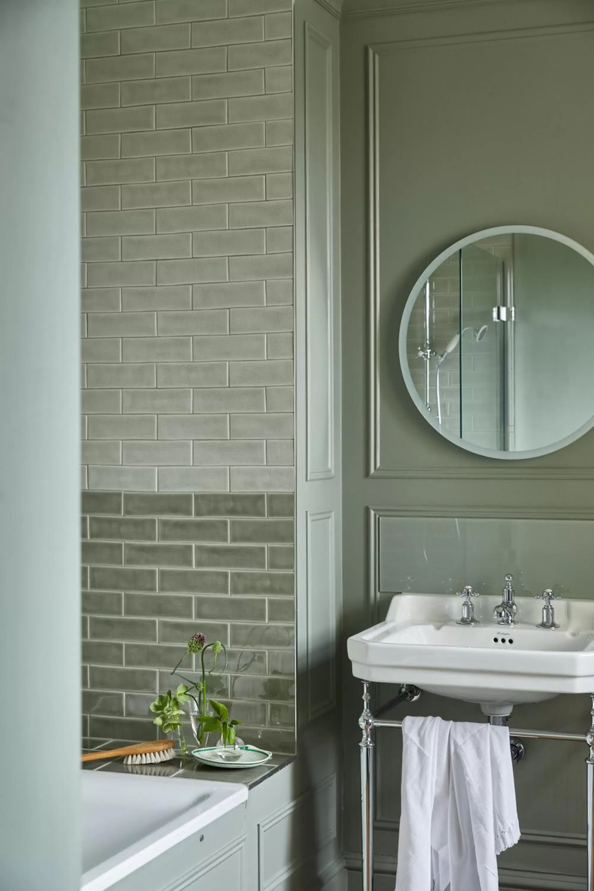 Bathroom in Fowey Hall - A Luxury Family Hotel