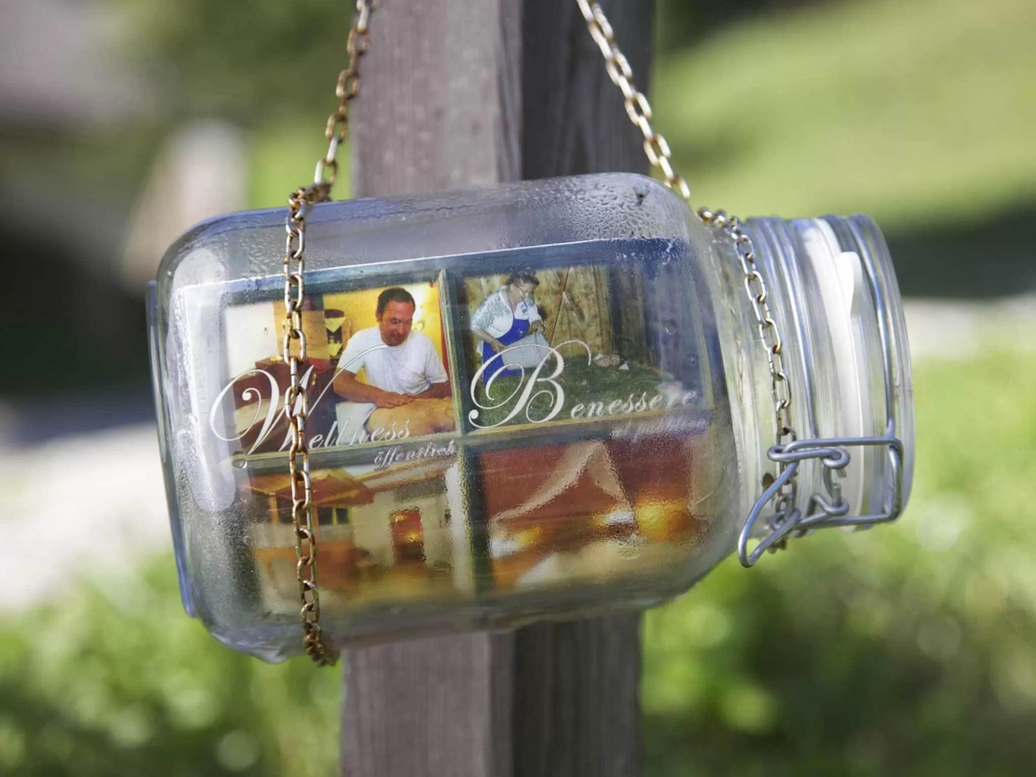 Decorative detail in Bio Aparthotel Blaslahof