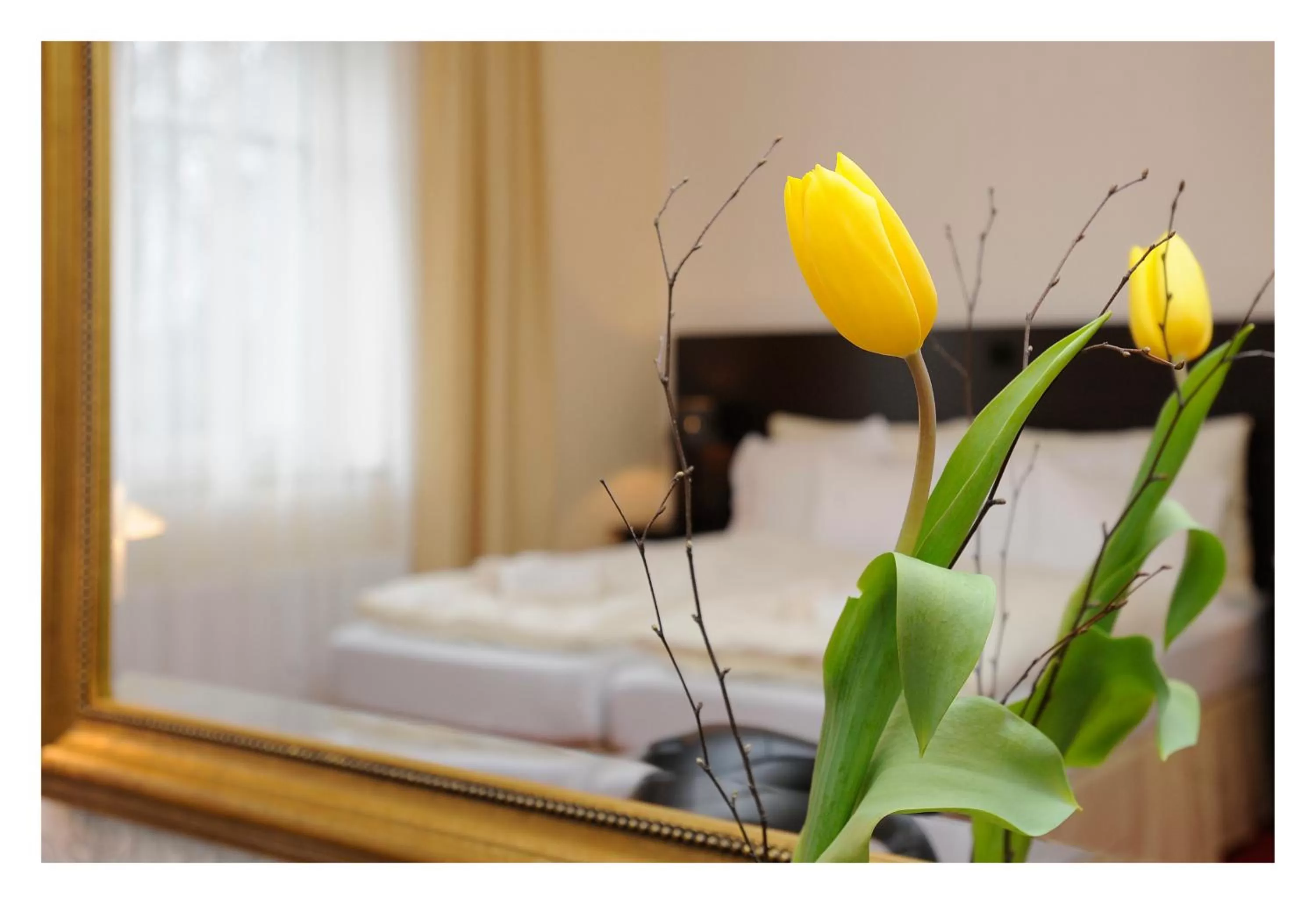 Bed in Pytloun Design Self Check-in Hotel