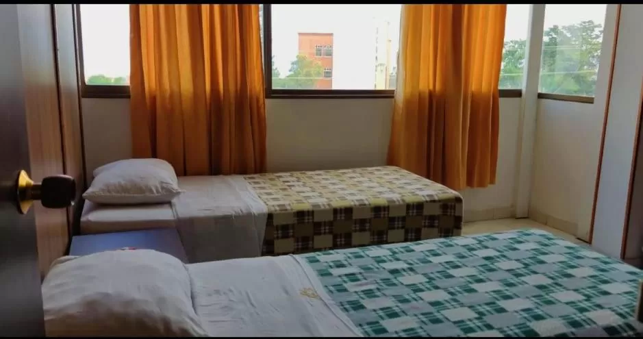 Photo of the whole room, Bed in Hotel Mónaco de Fusa