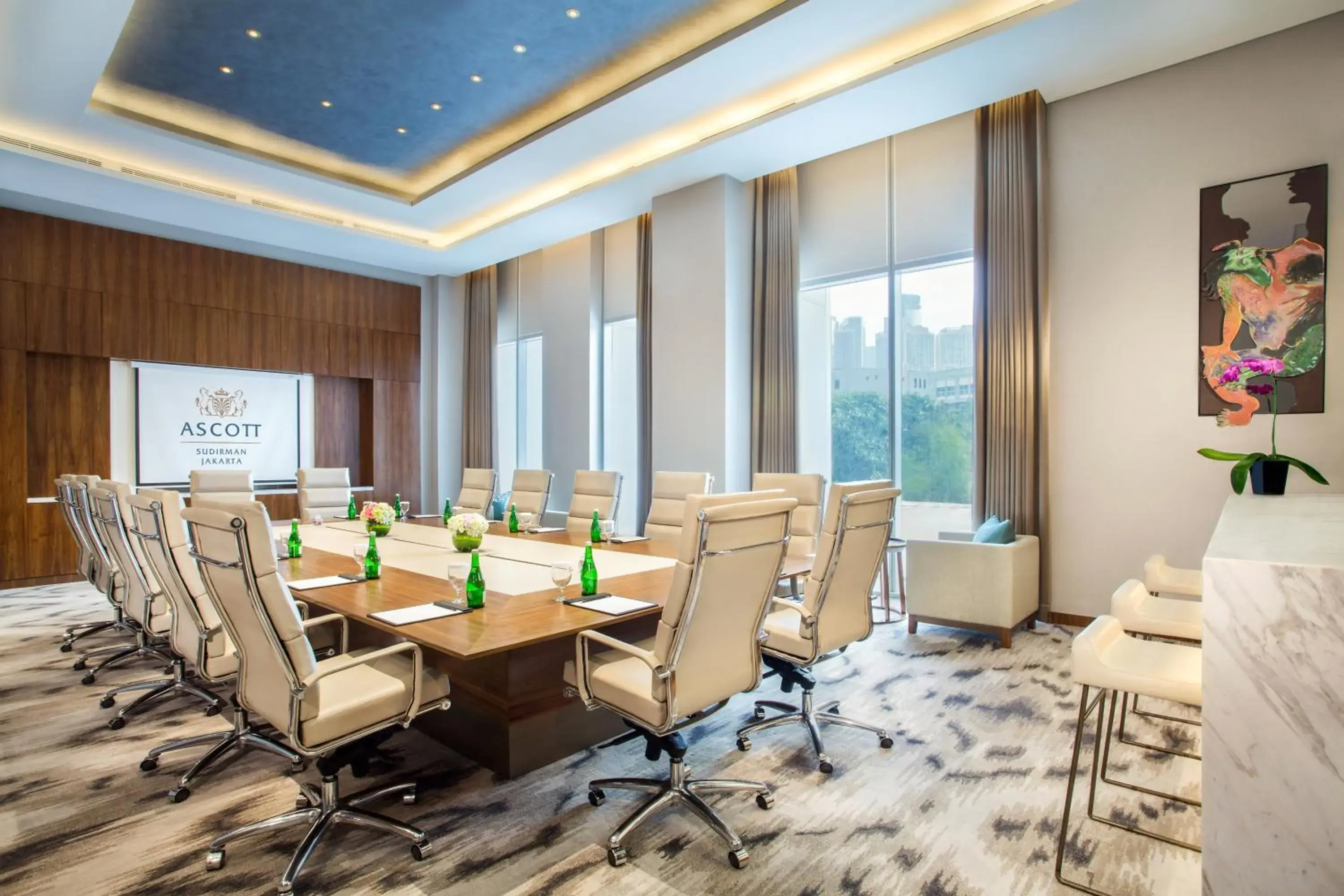 Business facilities in Ascott Sudirman Jakarta