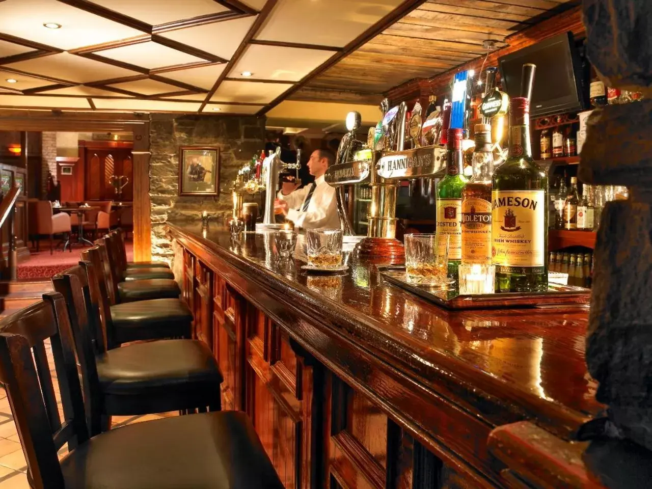 Lounge or bar in International Hotel Killarney