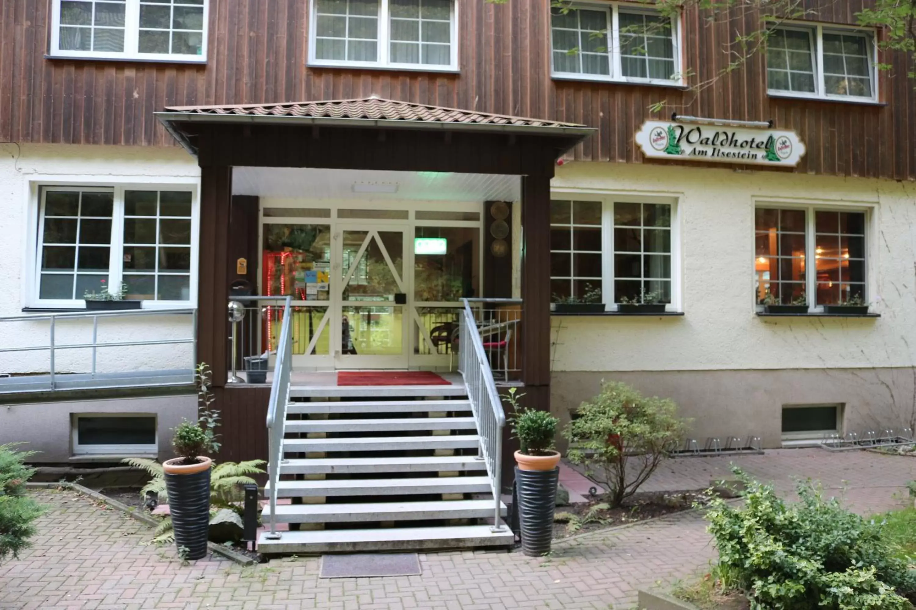 Patio, Property Building in Waldhotel Harz Ilsenburg