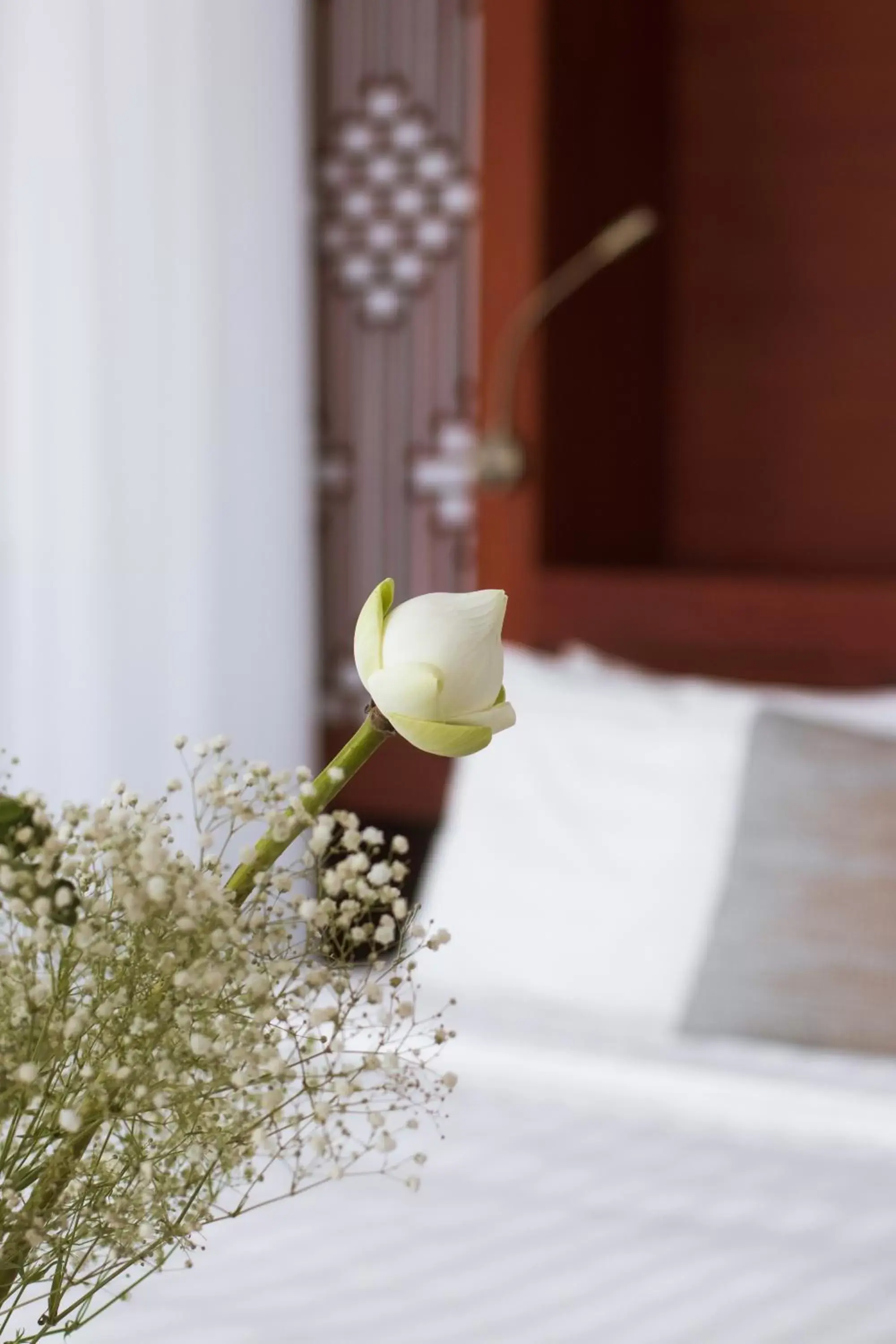 Decorative detail, Bed in Amanjaya Pancam Suites Hotel