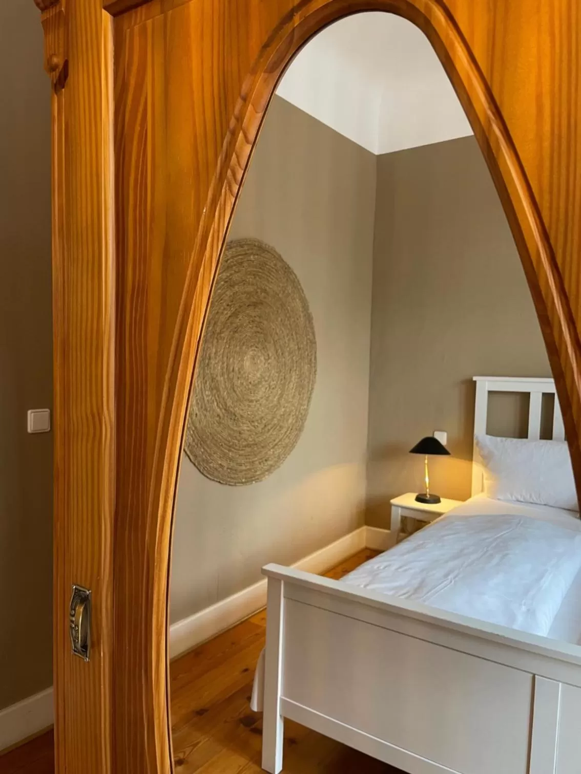 Bed in AUERSTEIN-Hotels auerstein & auerstein-mono