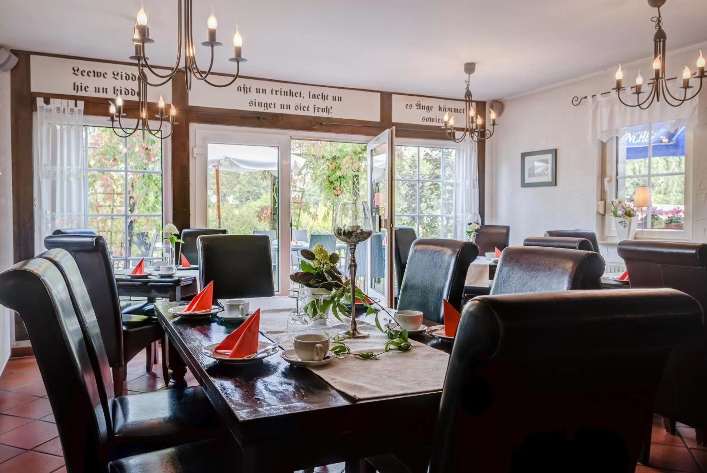 Dining area in Hotel Weiße Mühle