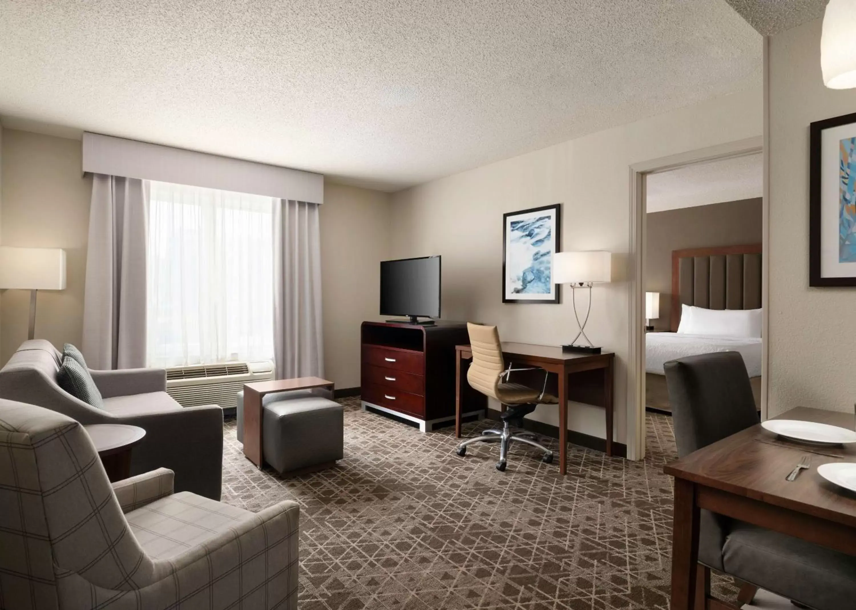 Bedroom, Seating Area in Homewood Suites by Hilton Somerset