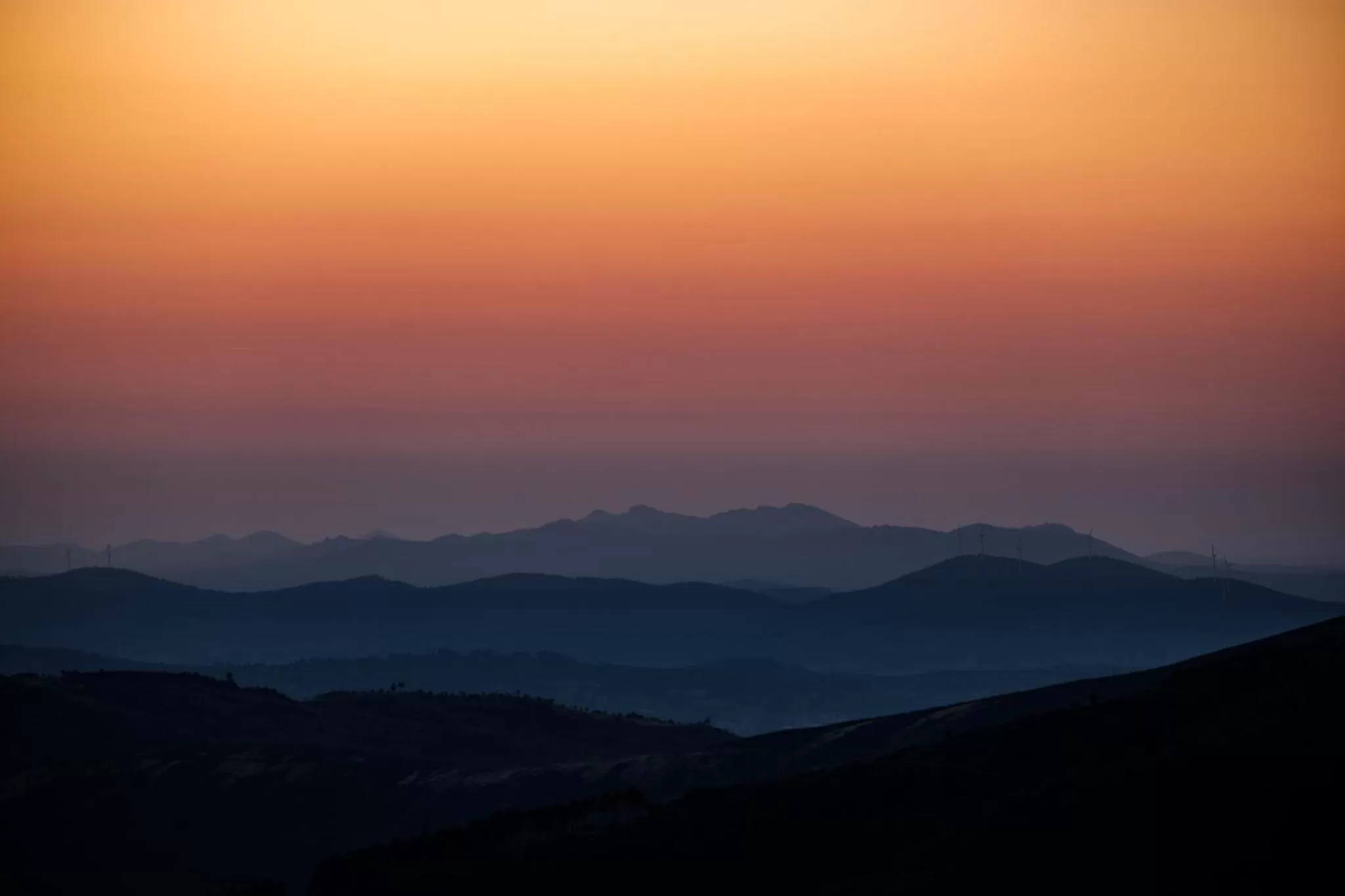 Sunset in Casa de São Lourenço - Burel Panorama Hotel - member of Relais & Châteaux