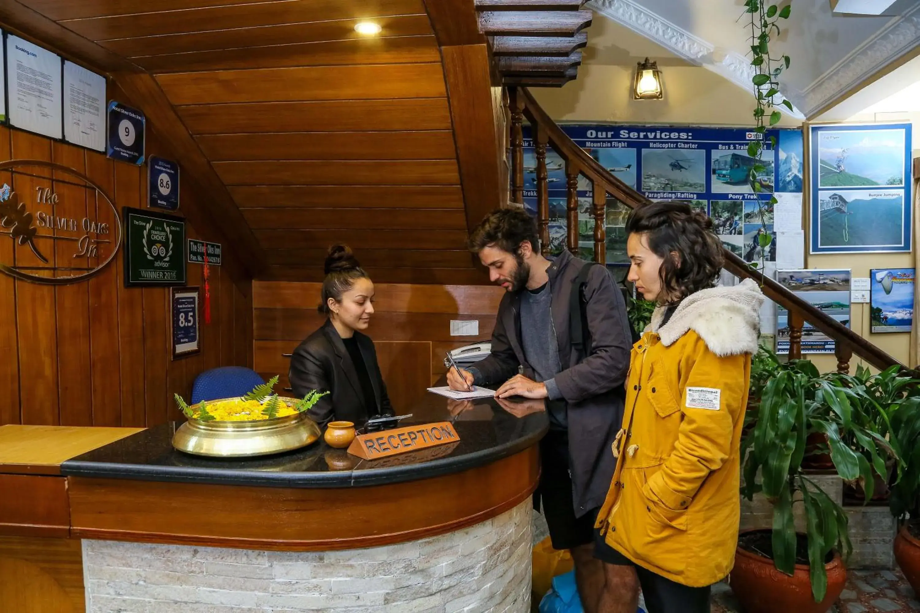 Lobby or reception, Lobby/Reception in The Silver Oaks Inn