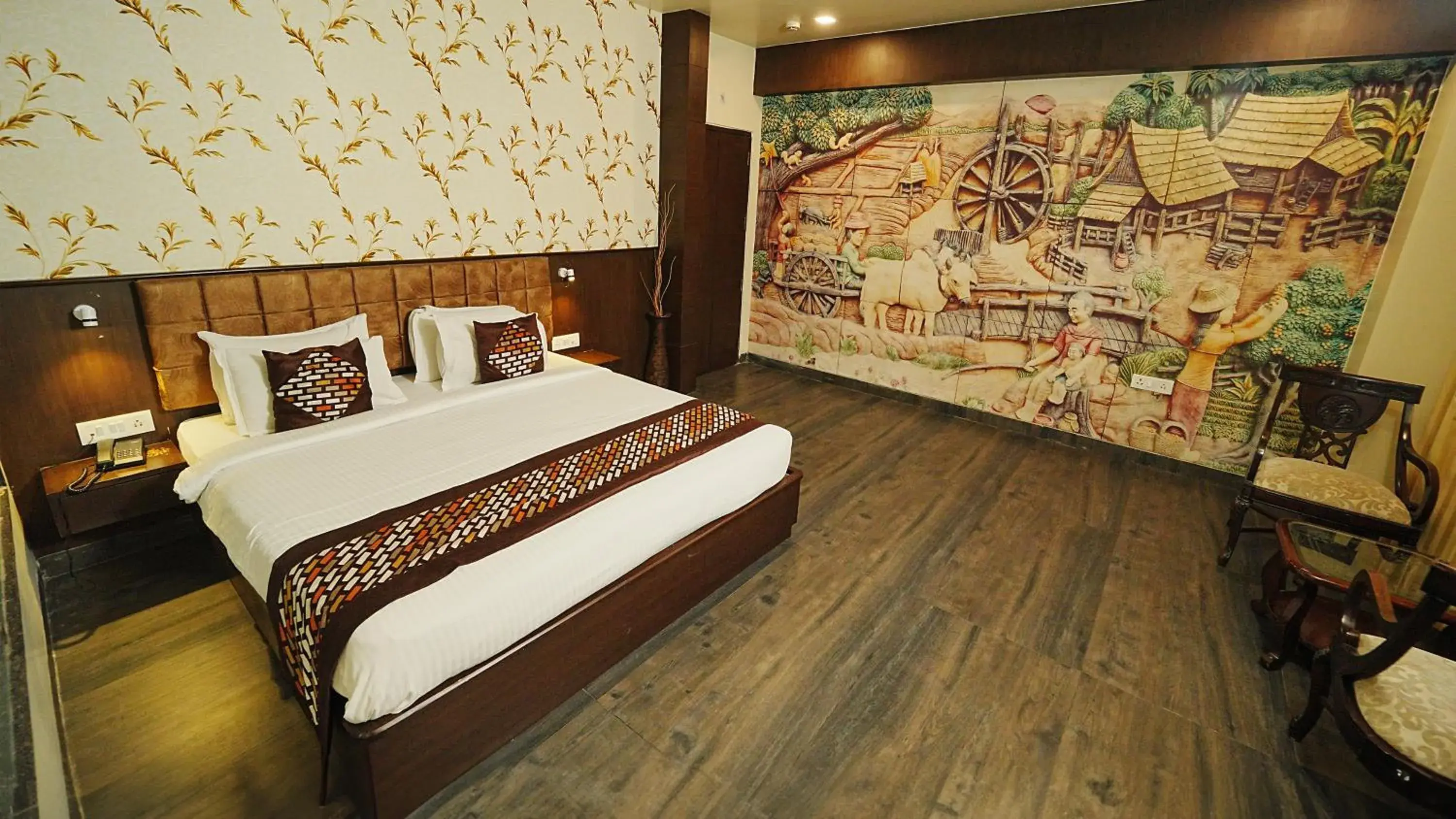 Photo of the whole room, Bed in Hotel Atulyaa Taj
