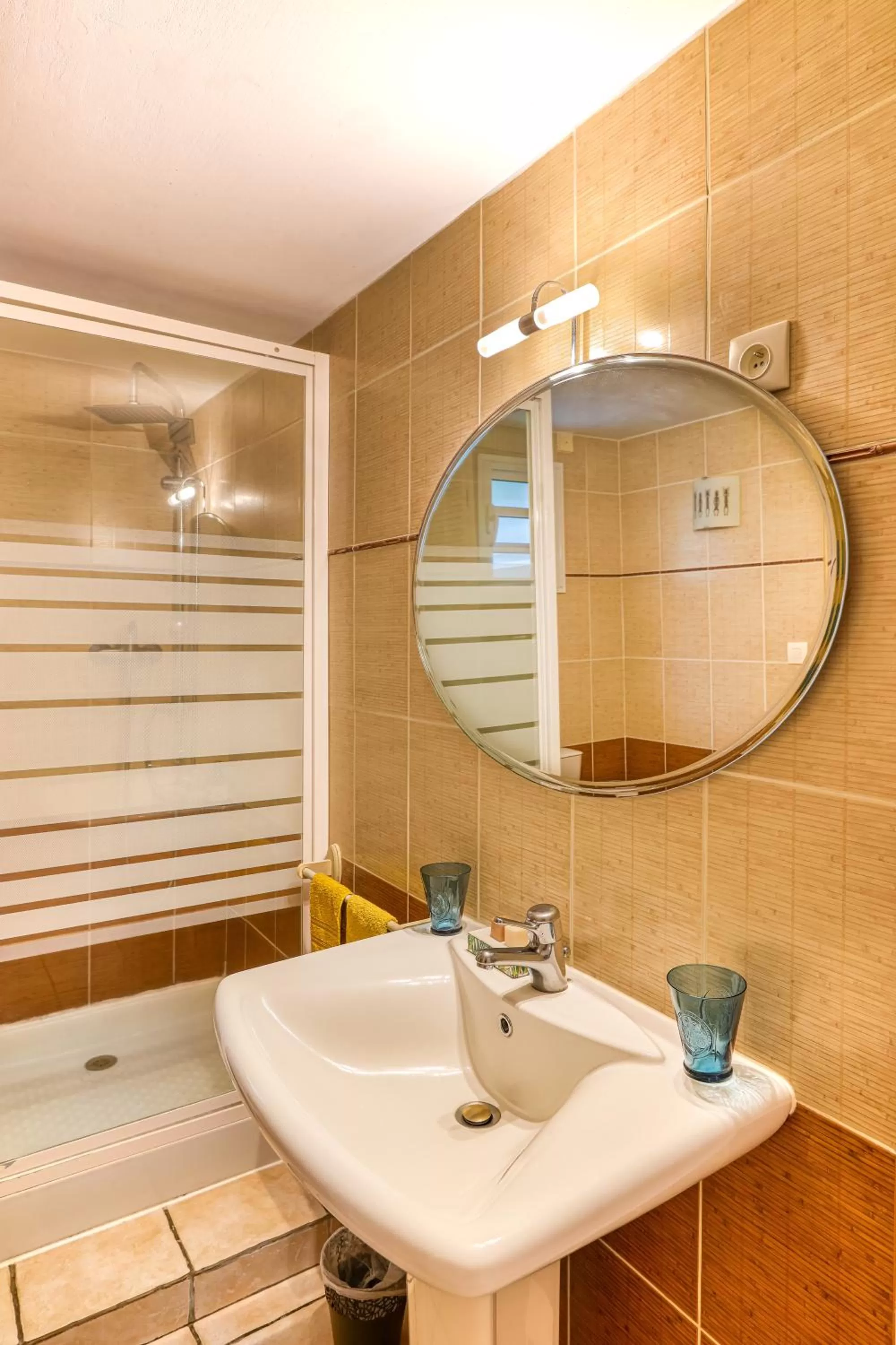 Shower in La Case O zoizos