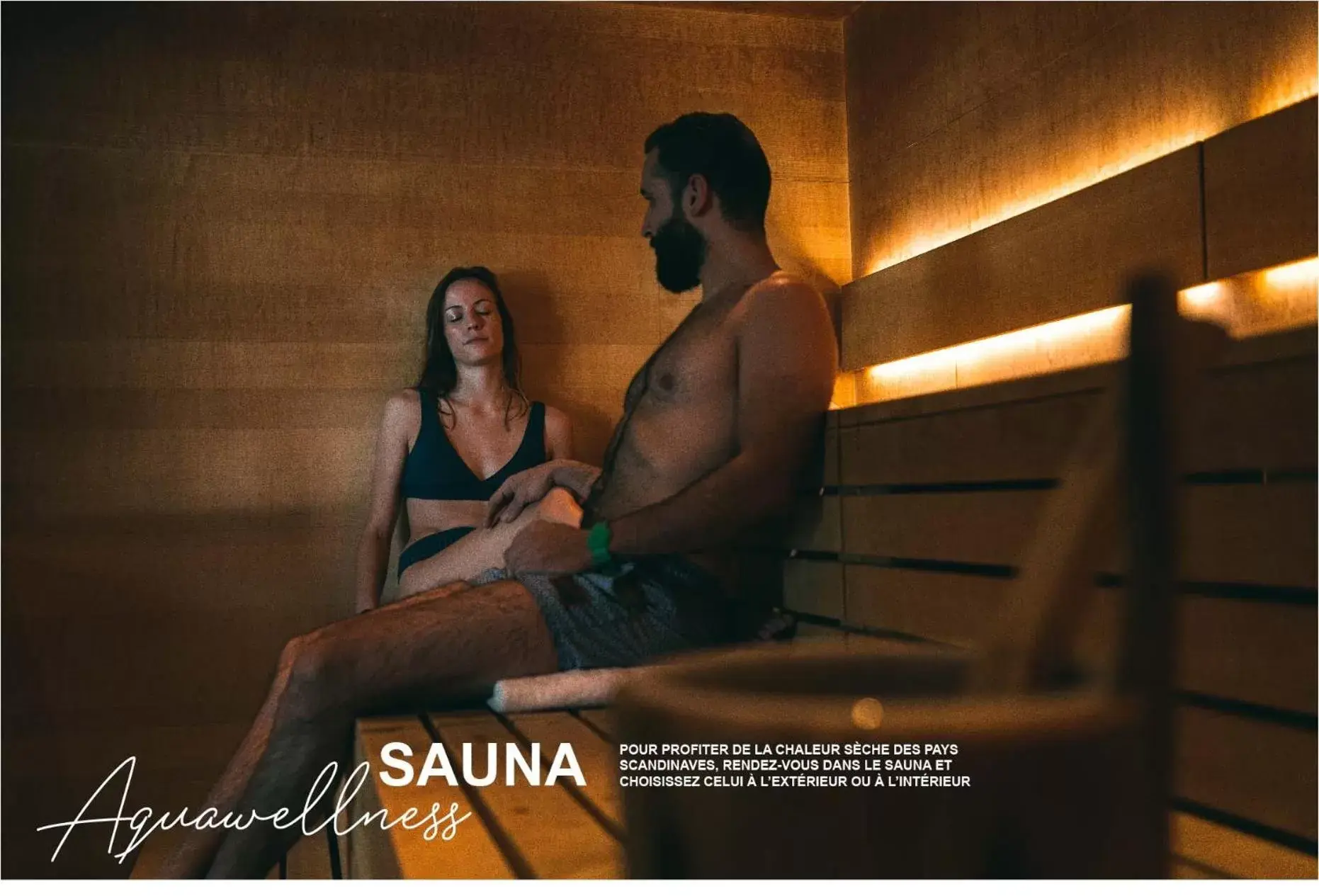 Sauna in Ecrin Blanc Resort Courchevel