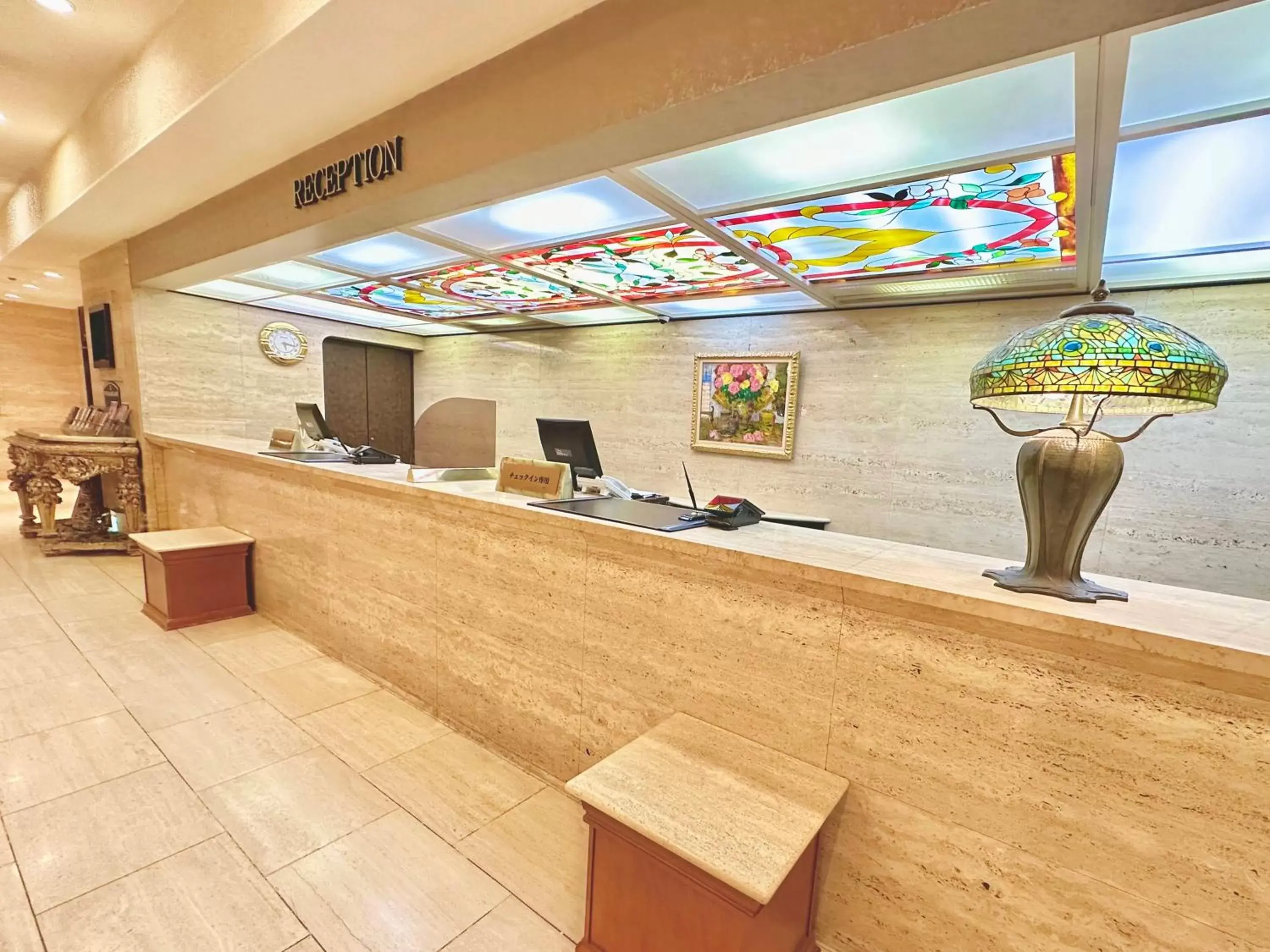 Lobby or reception, Lobby/Reception in New Osaka Hotel