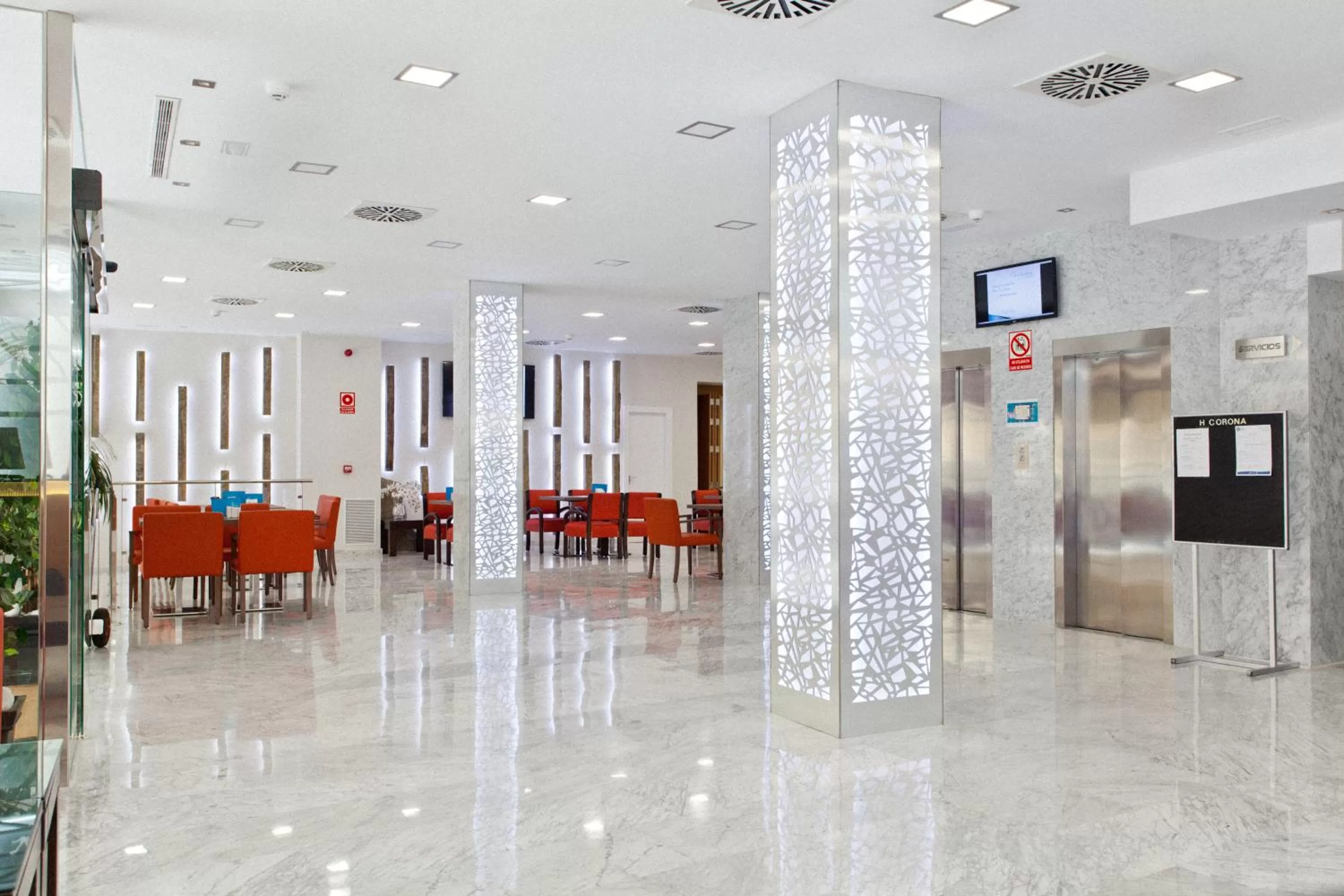 Lobby or reception in Porcel Sabica