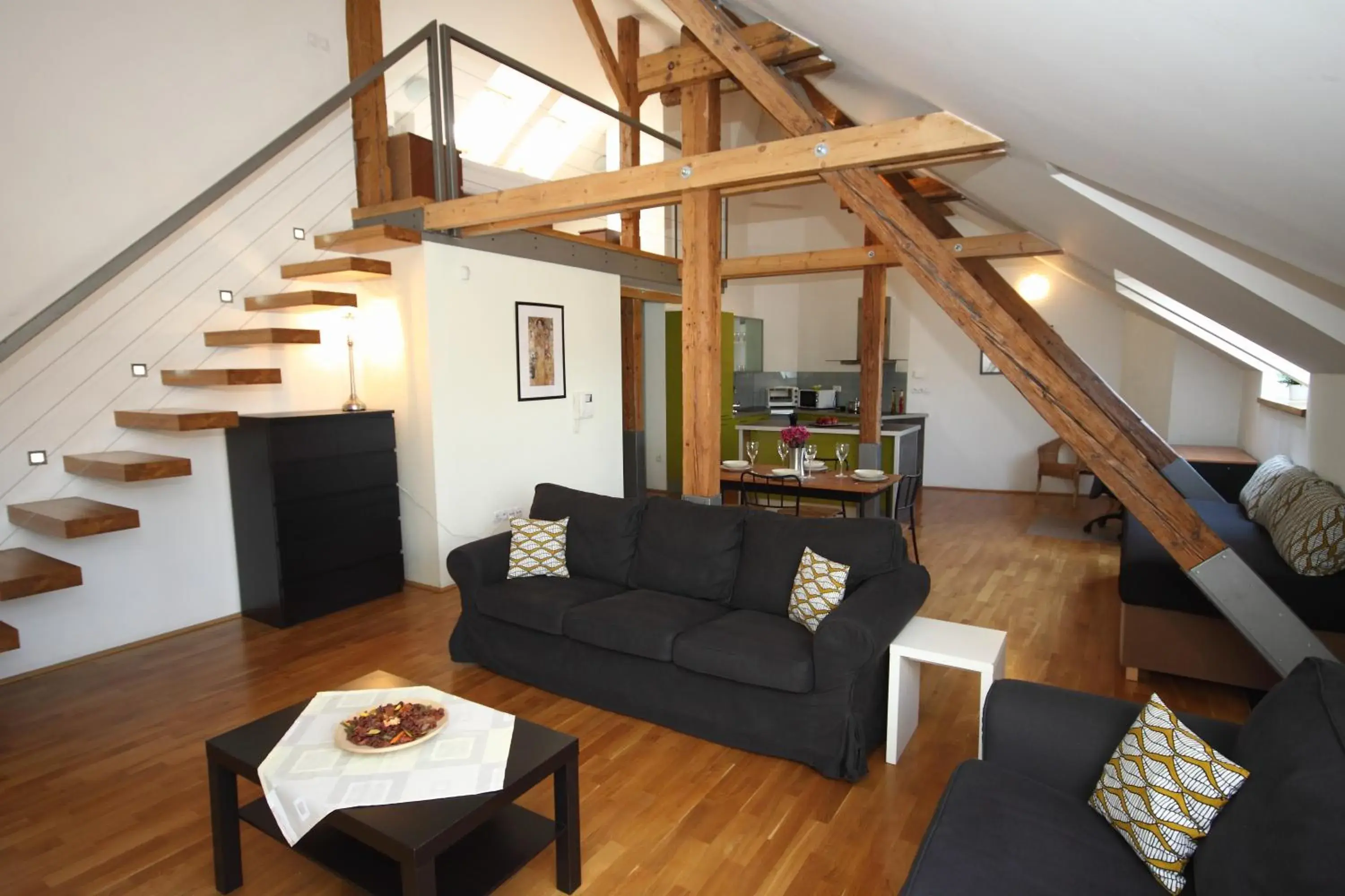 Photo of the whole room, Seating Area in River View Residence