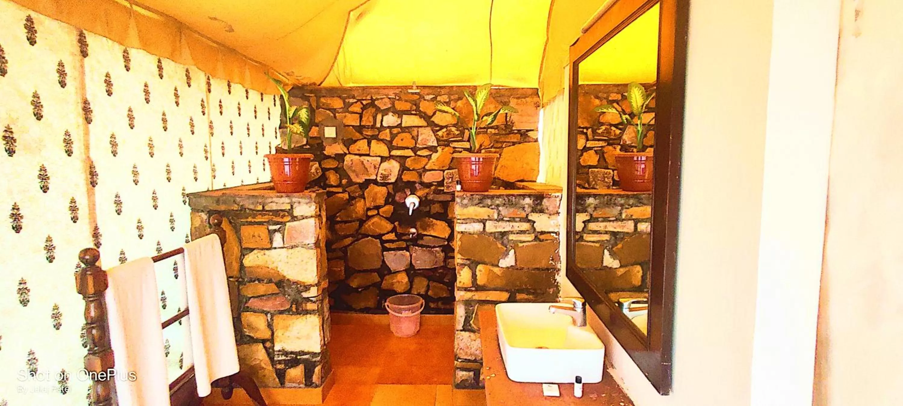 Bathroom in Sultan Bagh Resort by The Sky Imperial