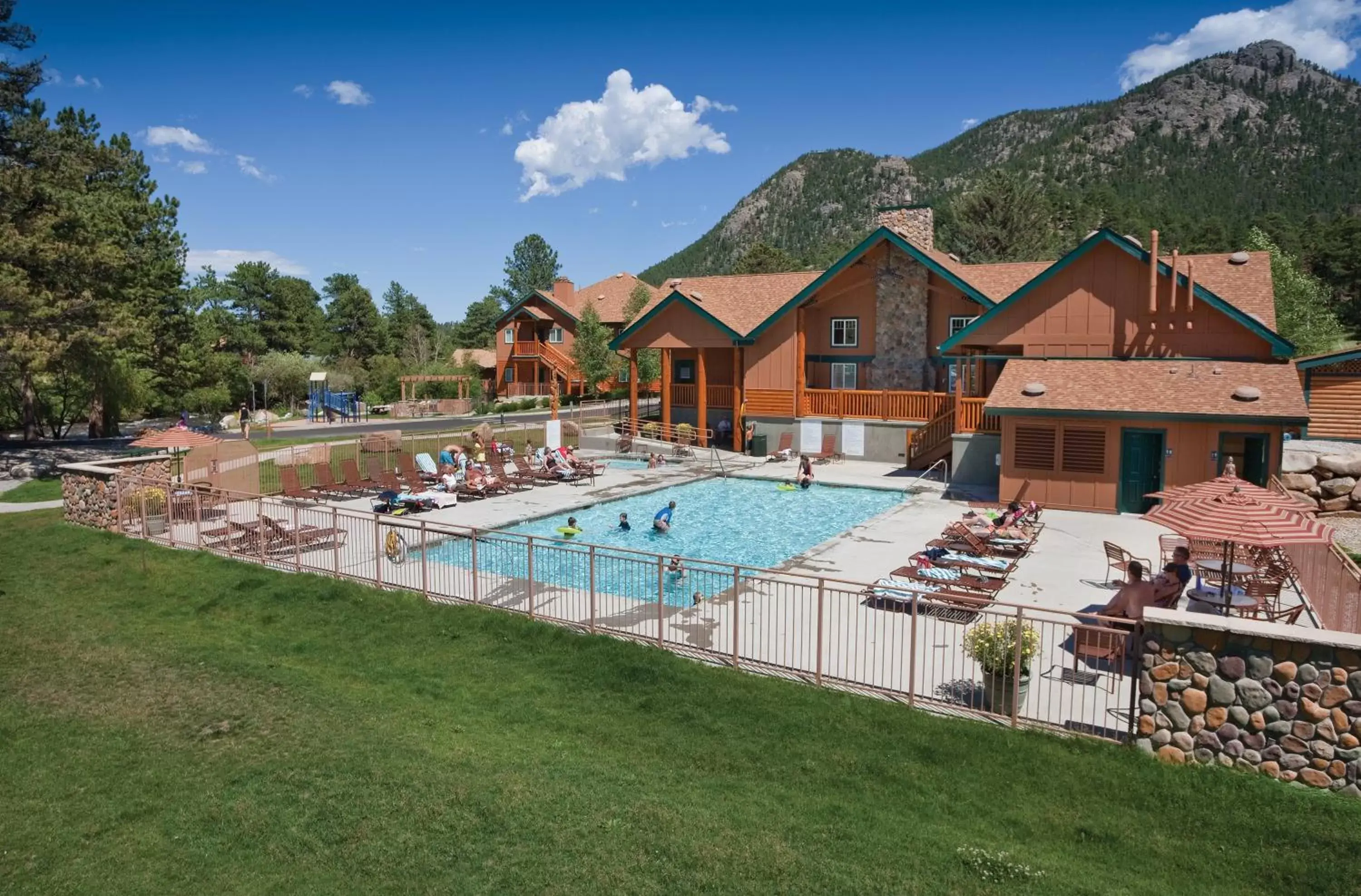 Swimming pool in WorldMark Estes Park Swimming pool in WorldMark Estes Park