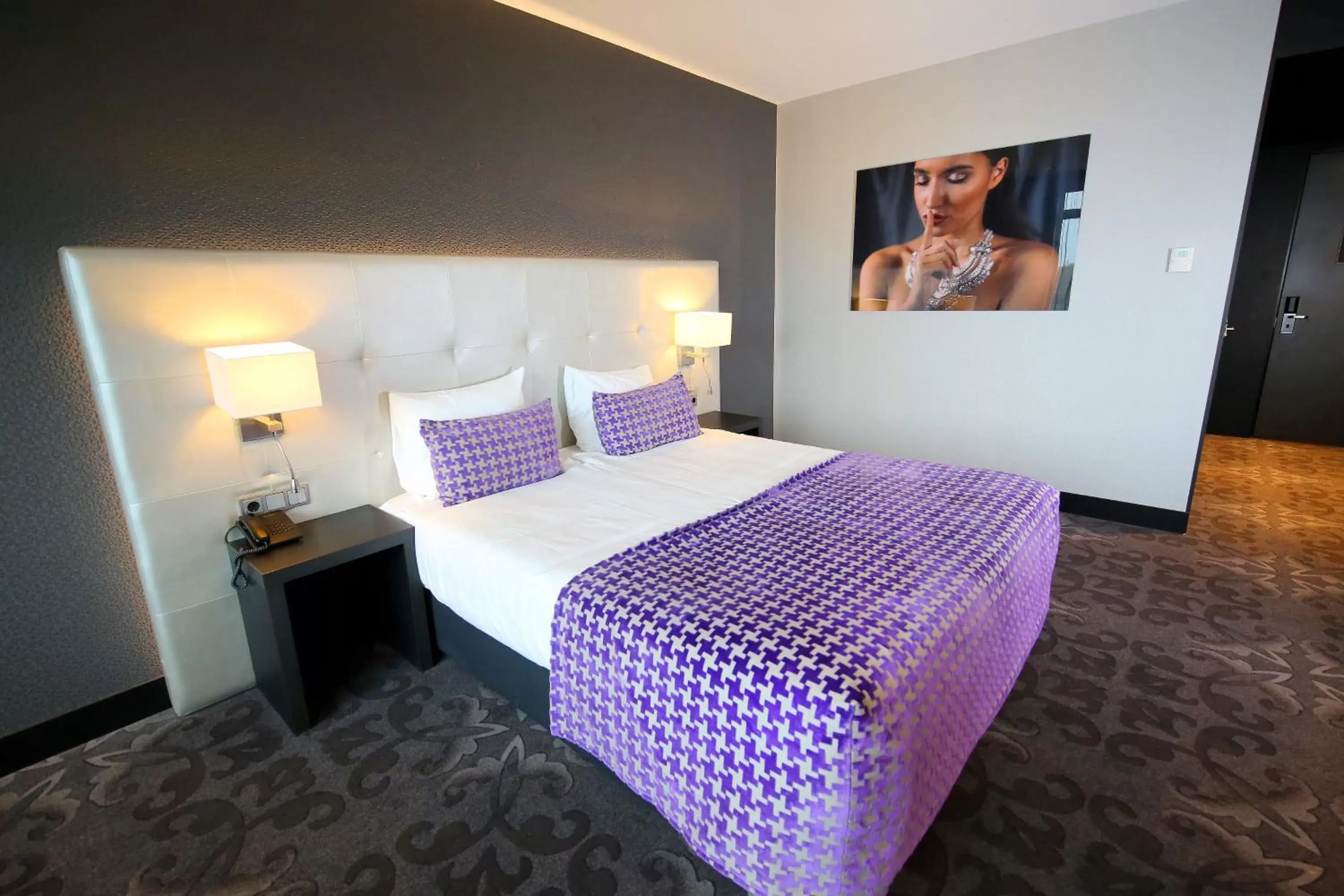 Bed in Van Der Valk Hotel Almere