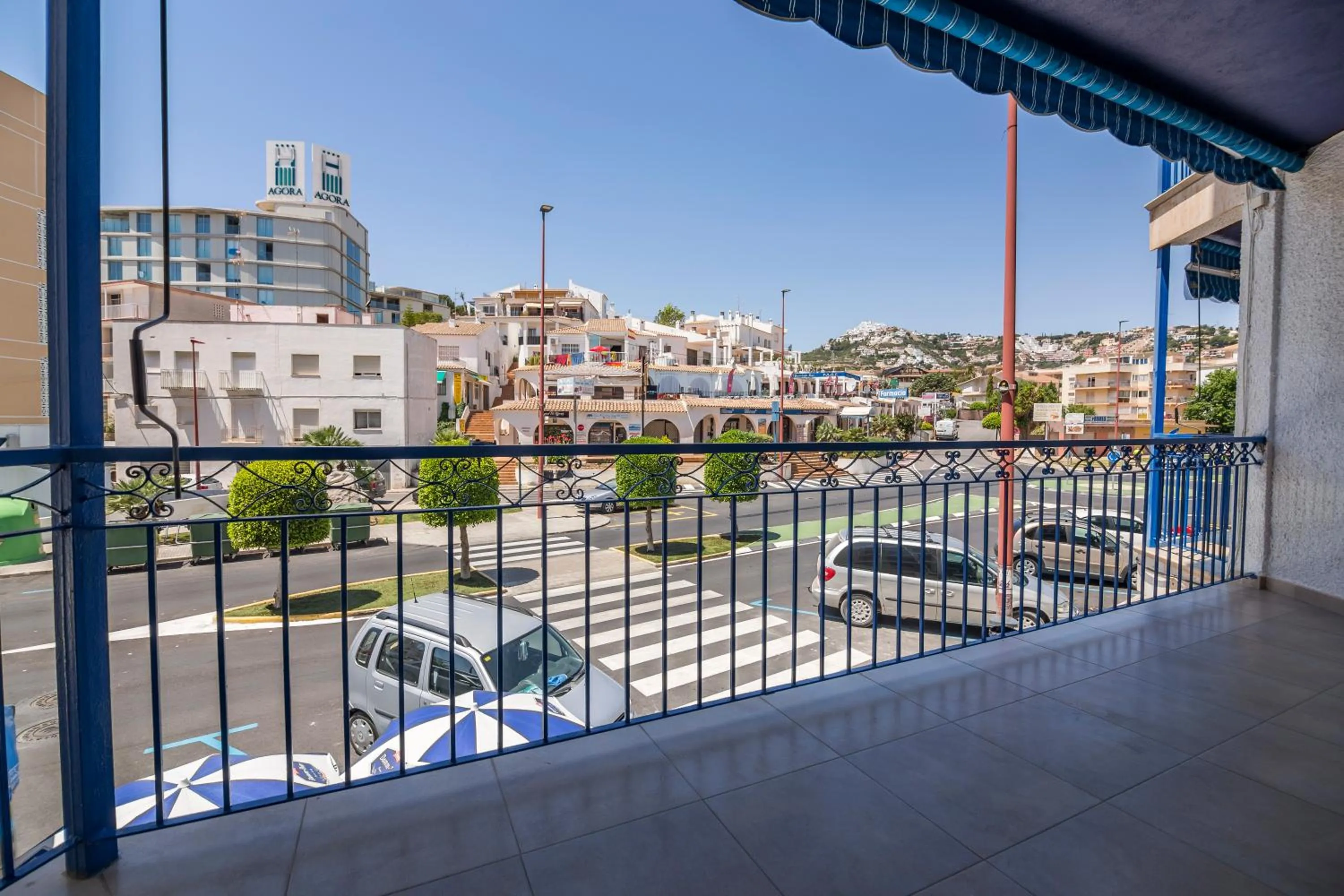 Balcony/Terrace in Hotel Blason Junior