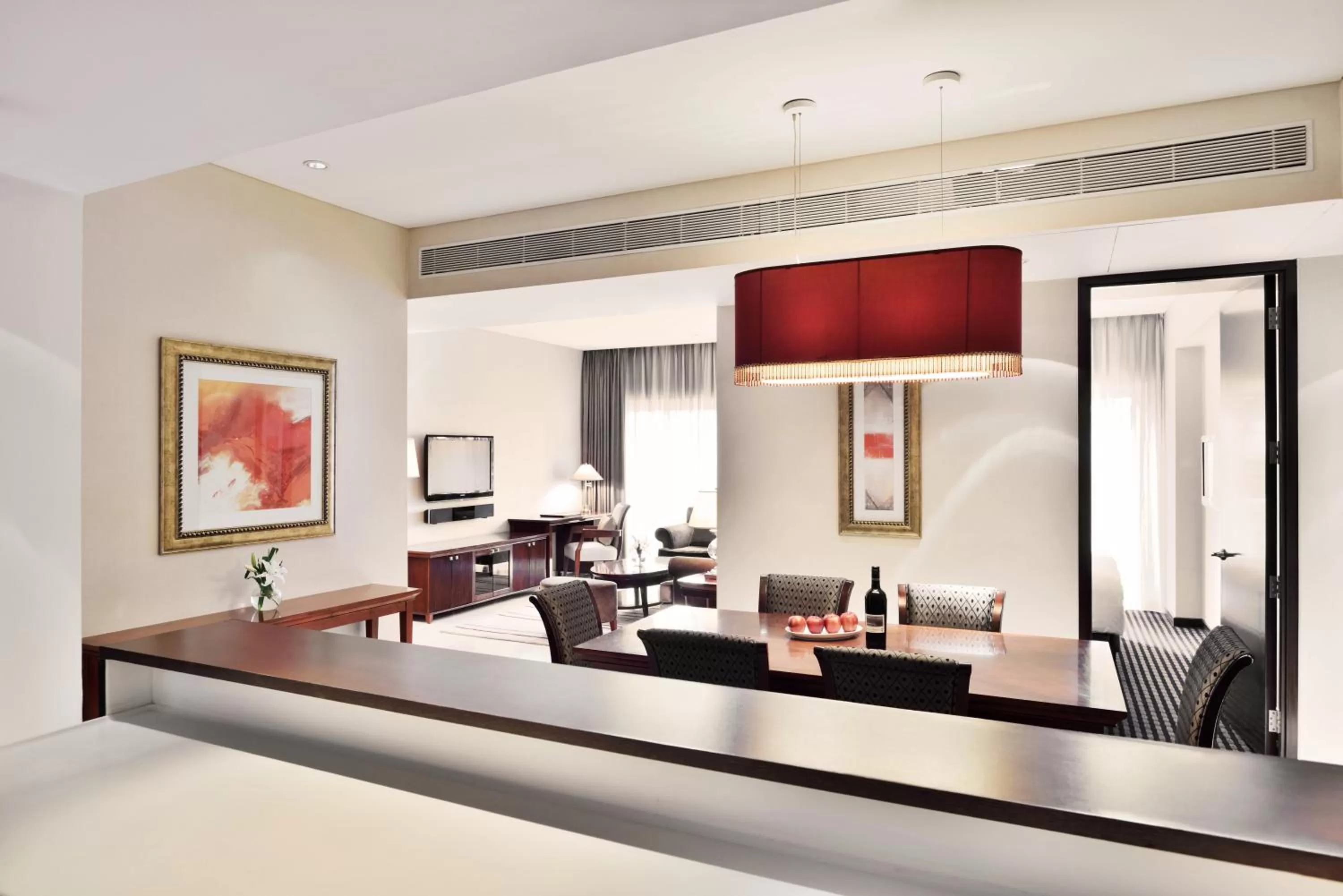 Living room in Marriott Suites Pune