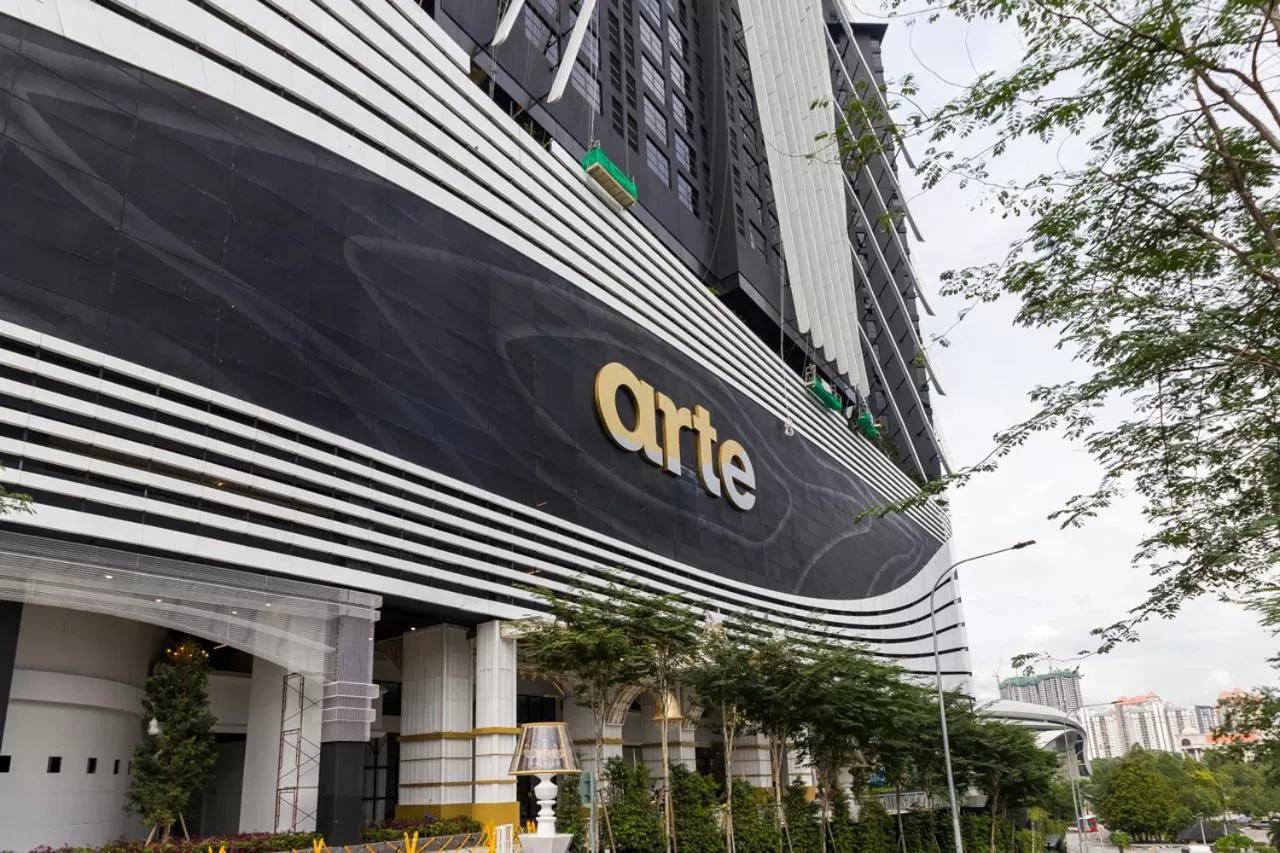 Property building in Arte Mont Kiara Hotel Suite