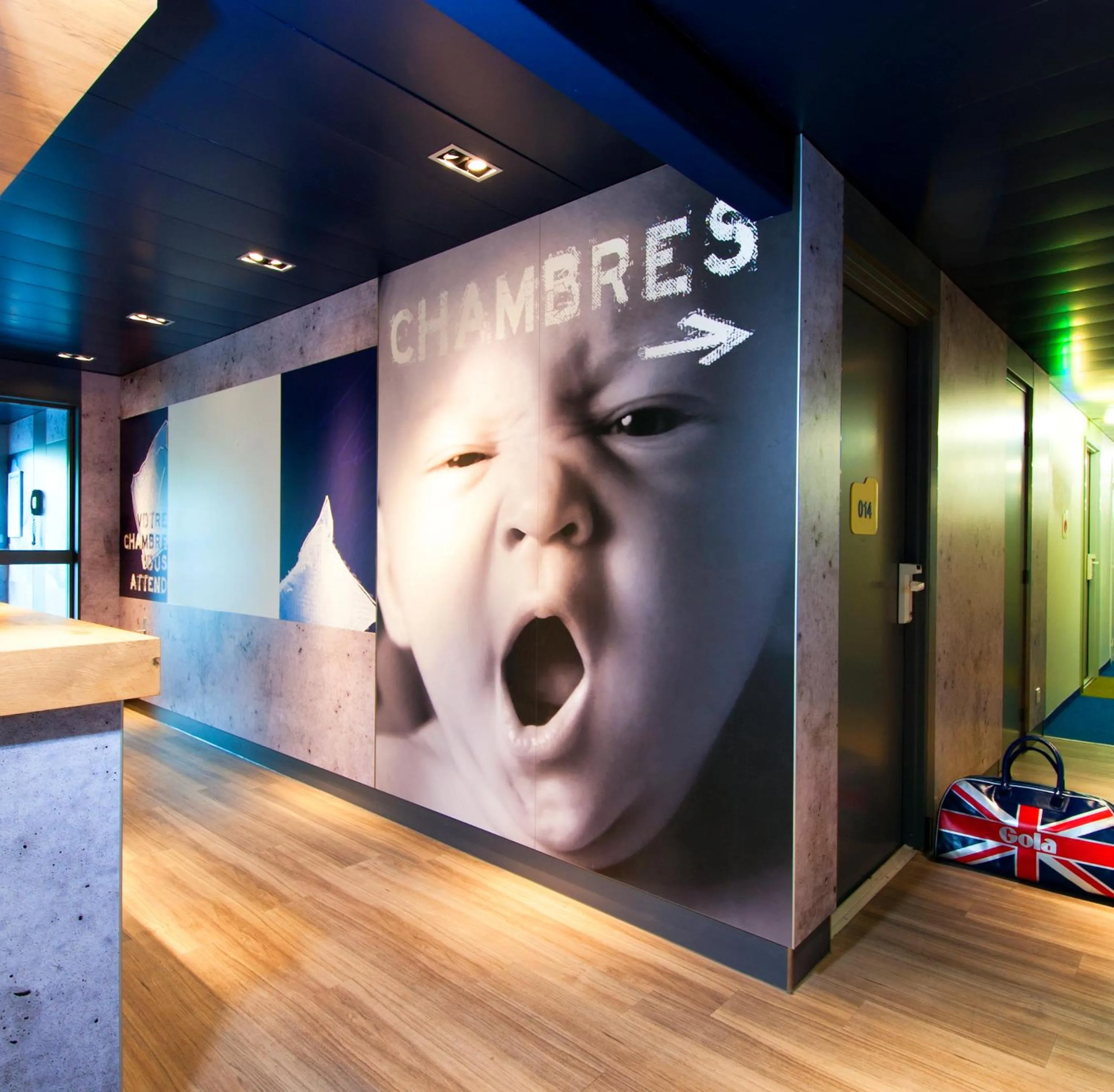 Lobby or reception in Ibis Budget Vélizy