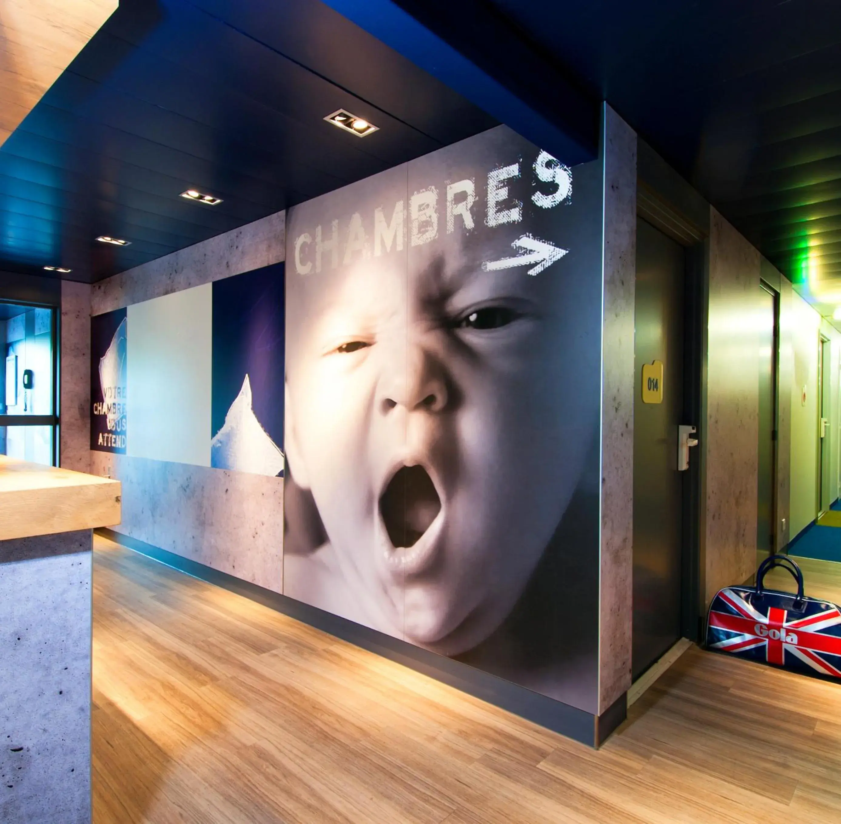 Lobby or reception in Ibis Budget Vélizy Lobby or reception in Ibis Budget Vélizy