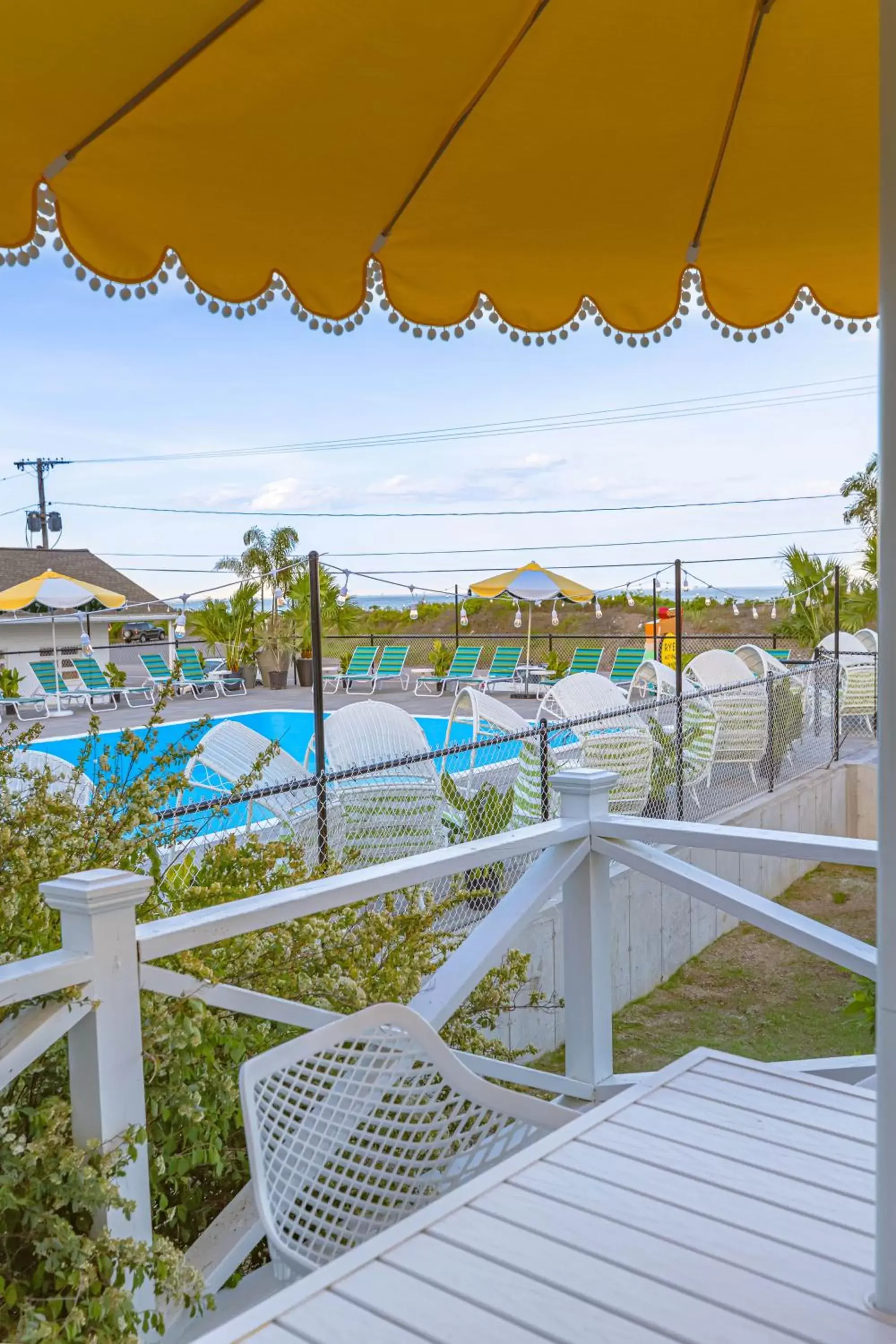 View (from property/room), Pool View in RYE MOTOR INN - An Adults Only Hotel