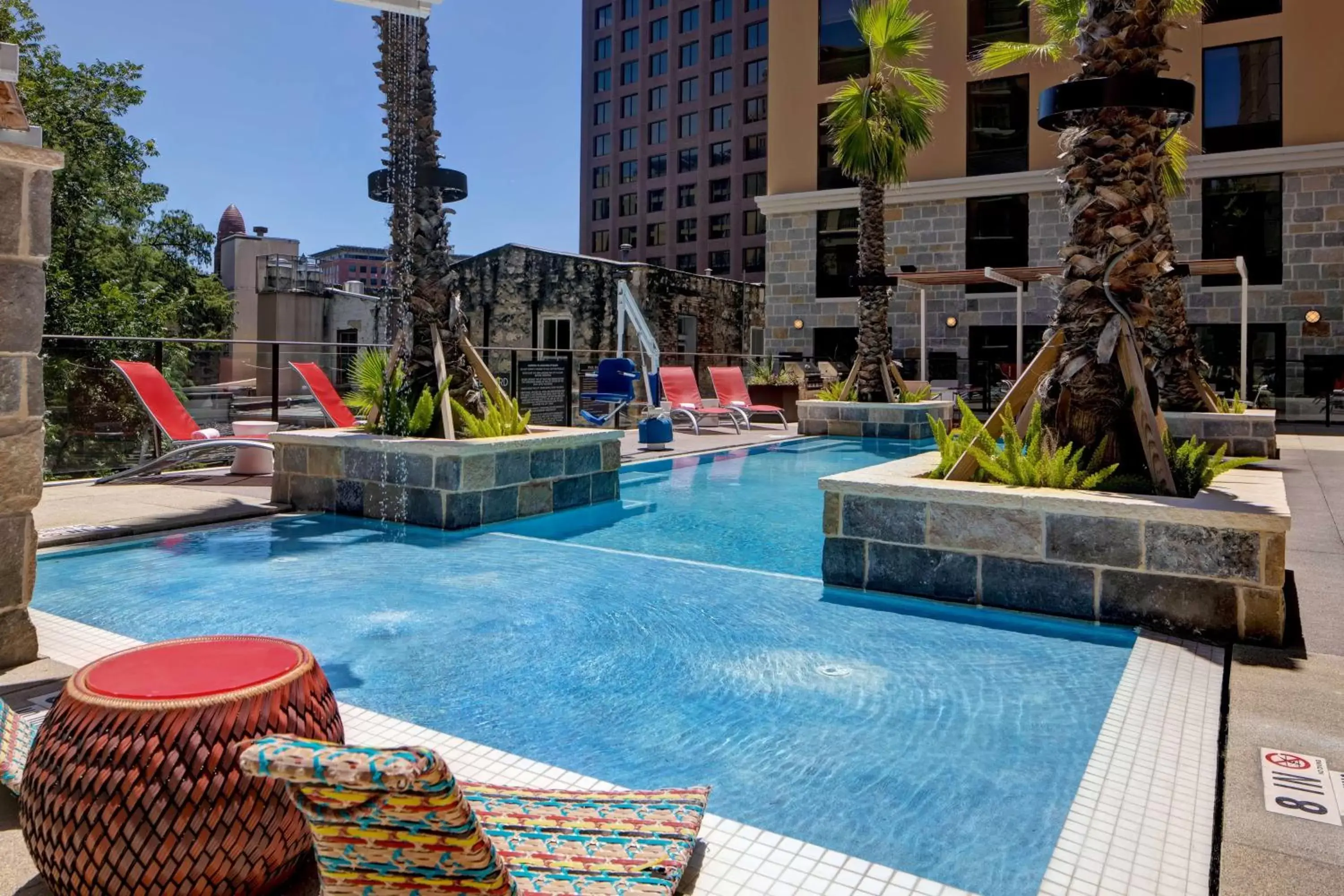 Pool view, Swimming Pool in Home2 Suites By Hilton San Antonio Riverwalk