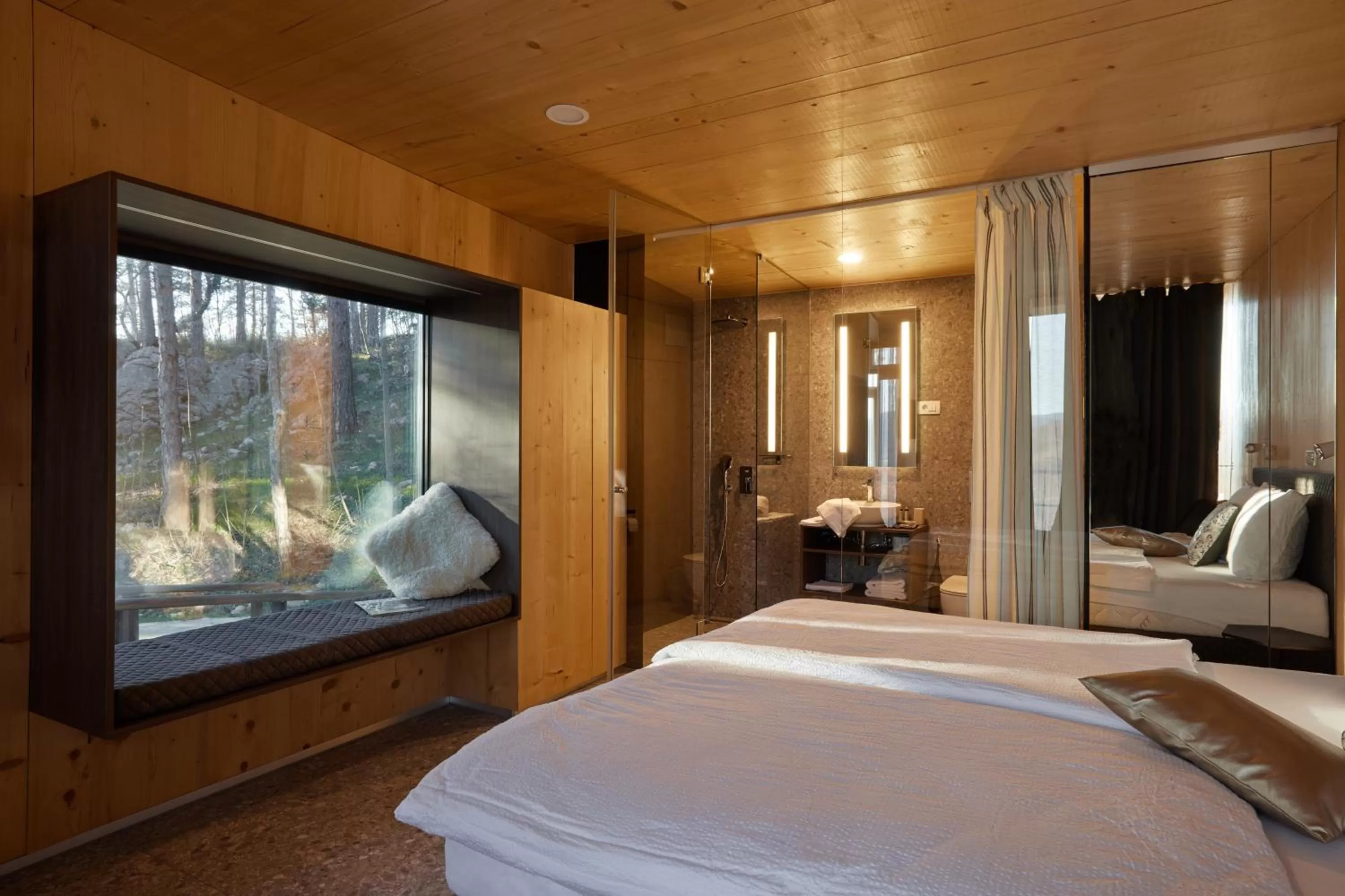 Bed in Theodosius Forest Village - Glamping in Vipava valley