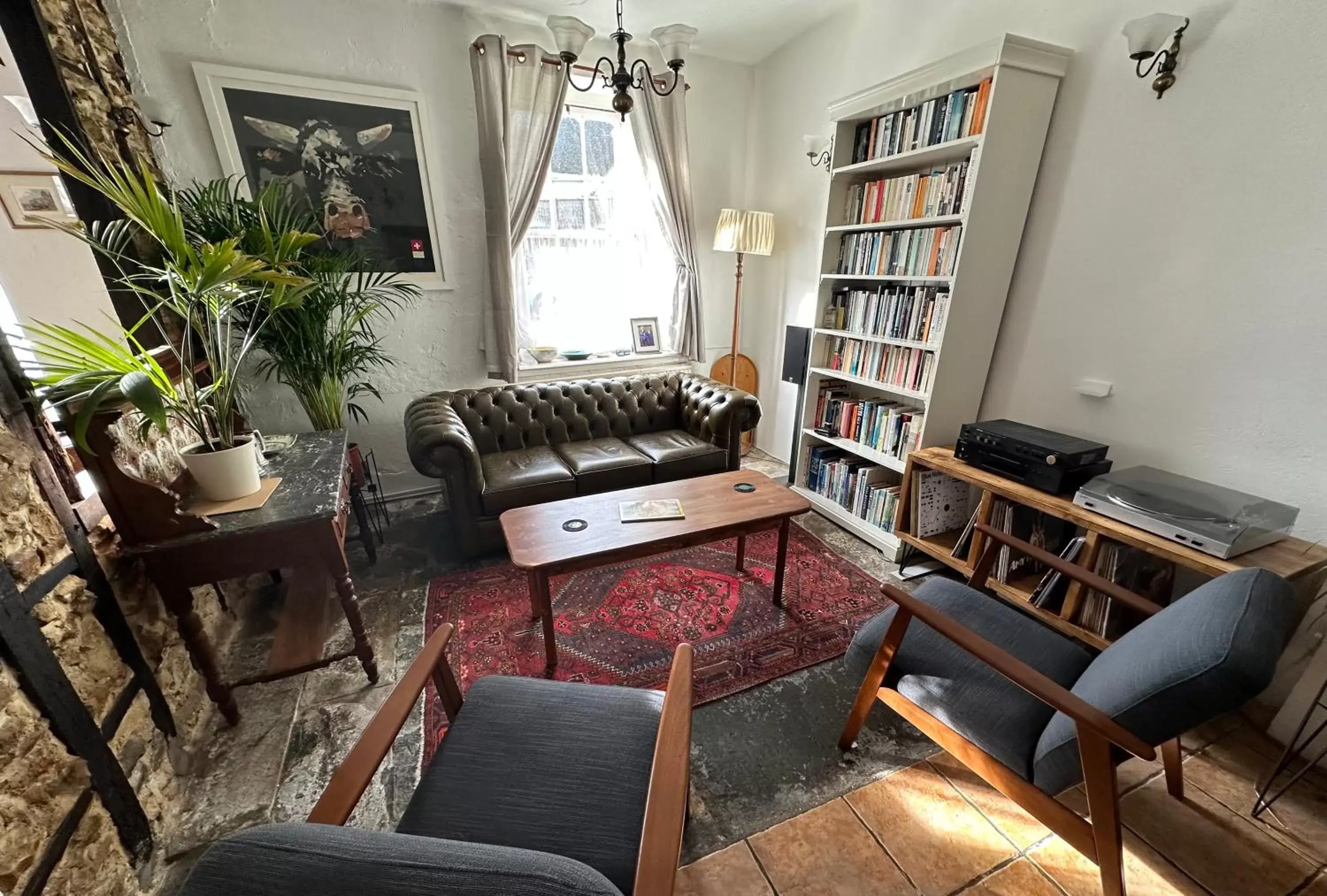 Communal lounge/ TV room in The Old Bakehouse