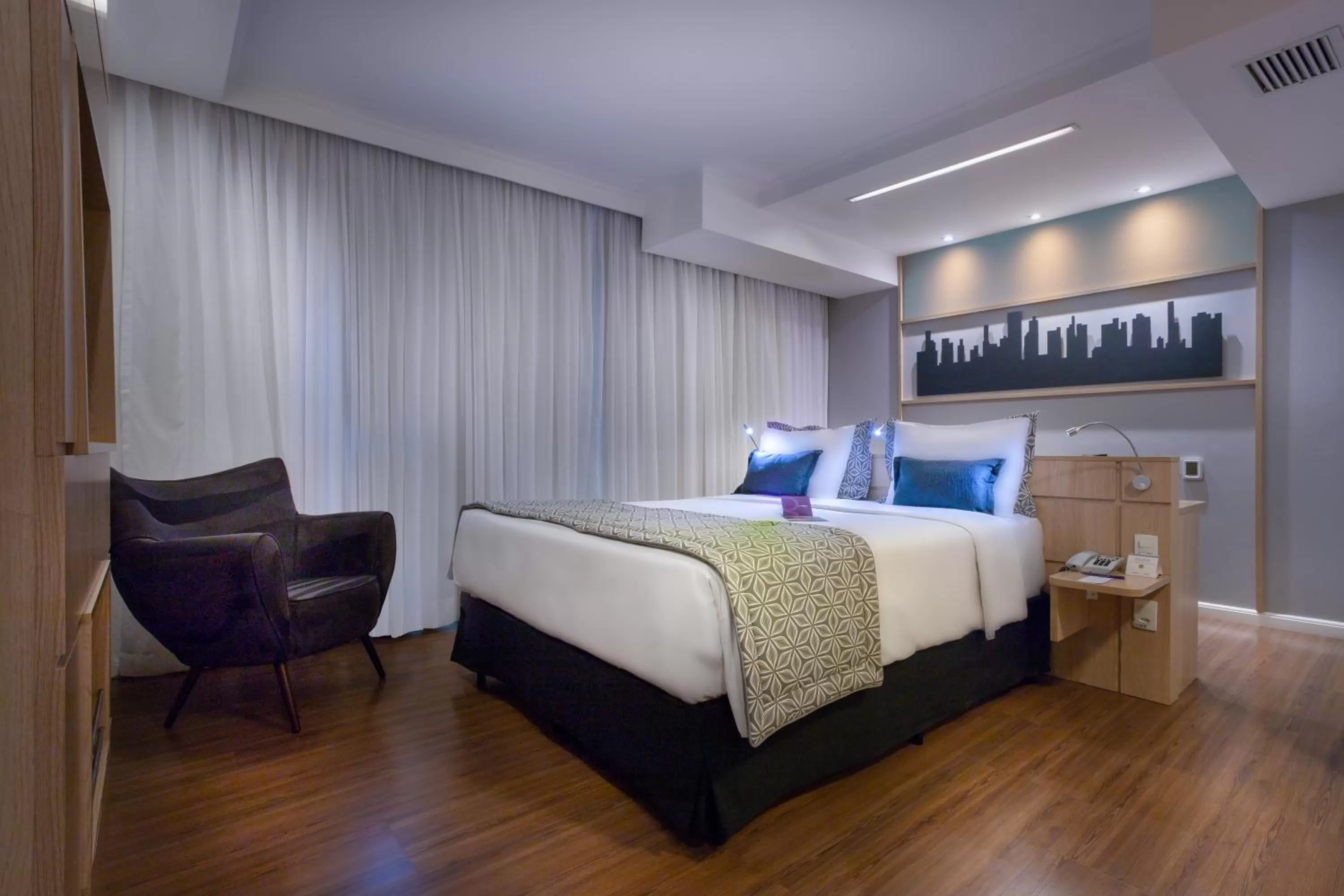 Bed in Mercure Sao Paulo Pinheiros