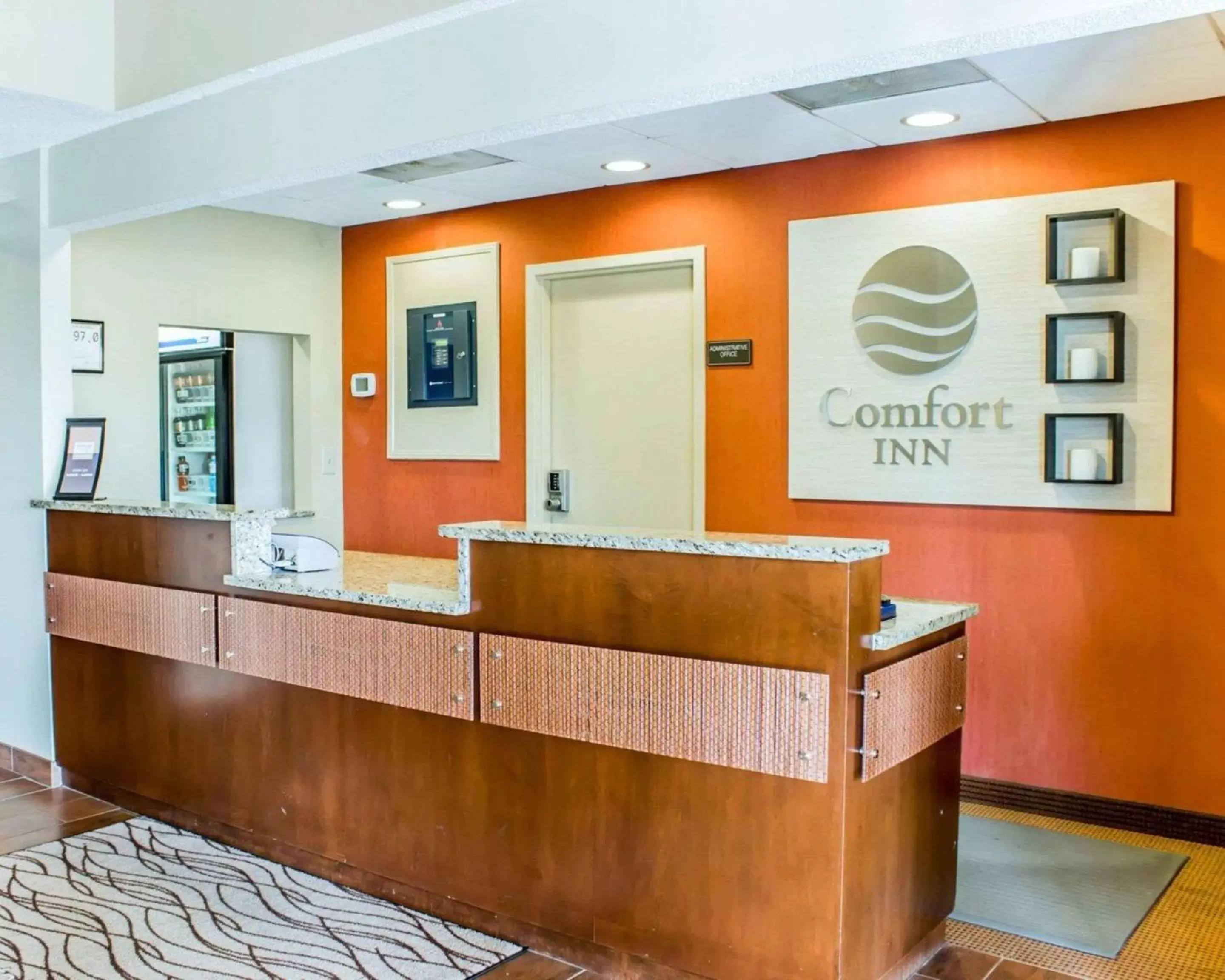 Lobby or reception, Lobby/Reception in Comfort Inn Fayetteville West Near Fort Liberty
