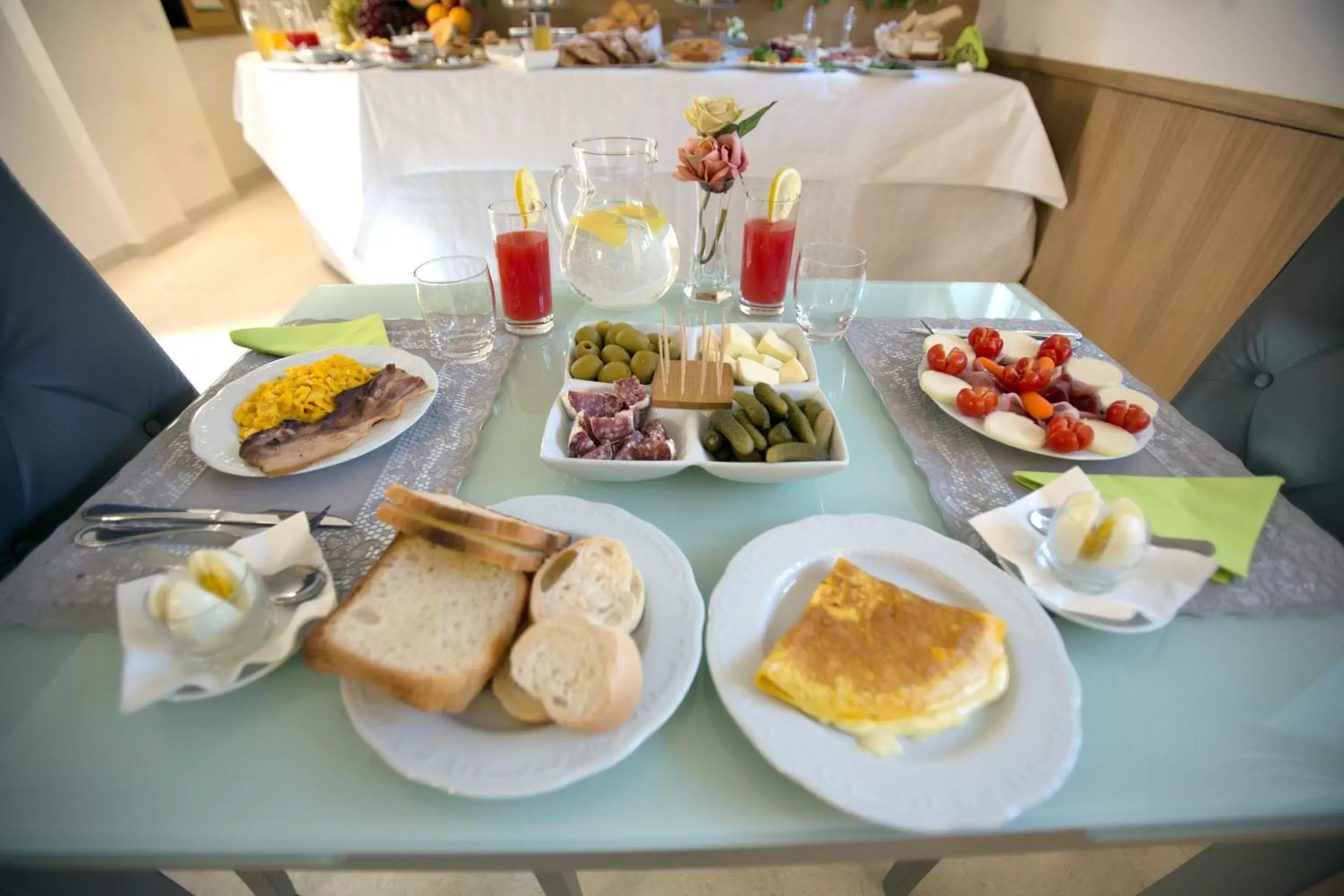 American breakfast, Breakfast in Royal Suite Trinità Dei Monti