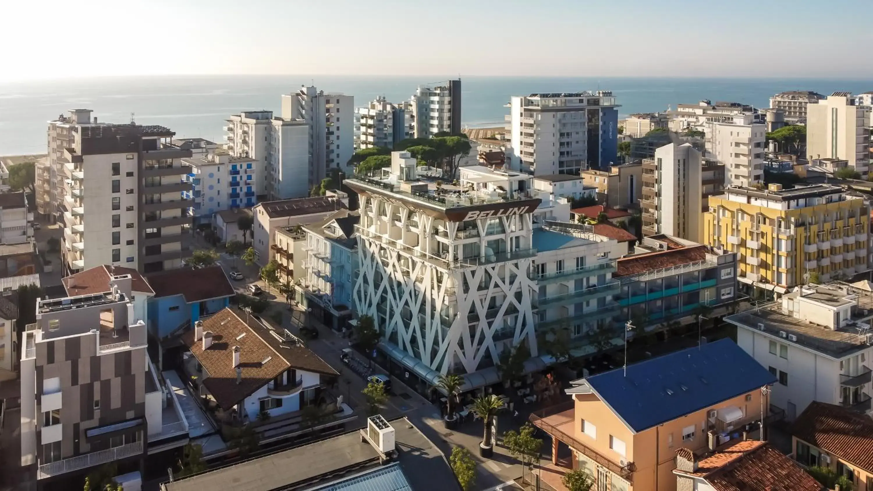 Property building, Bird's-eye View in Bellini Relais