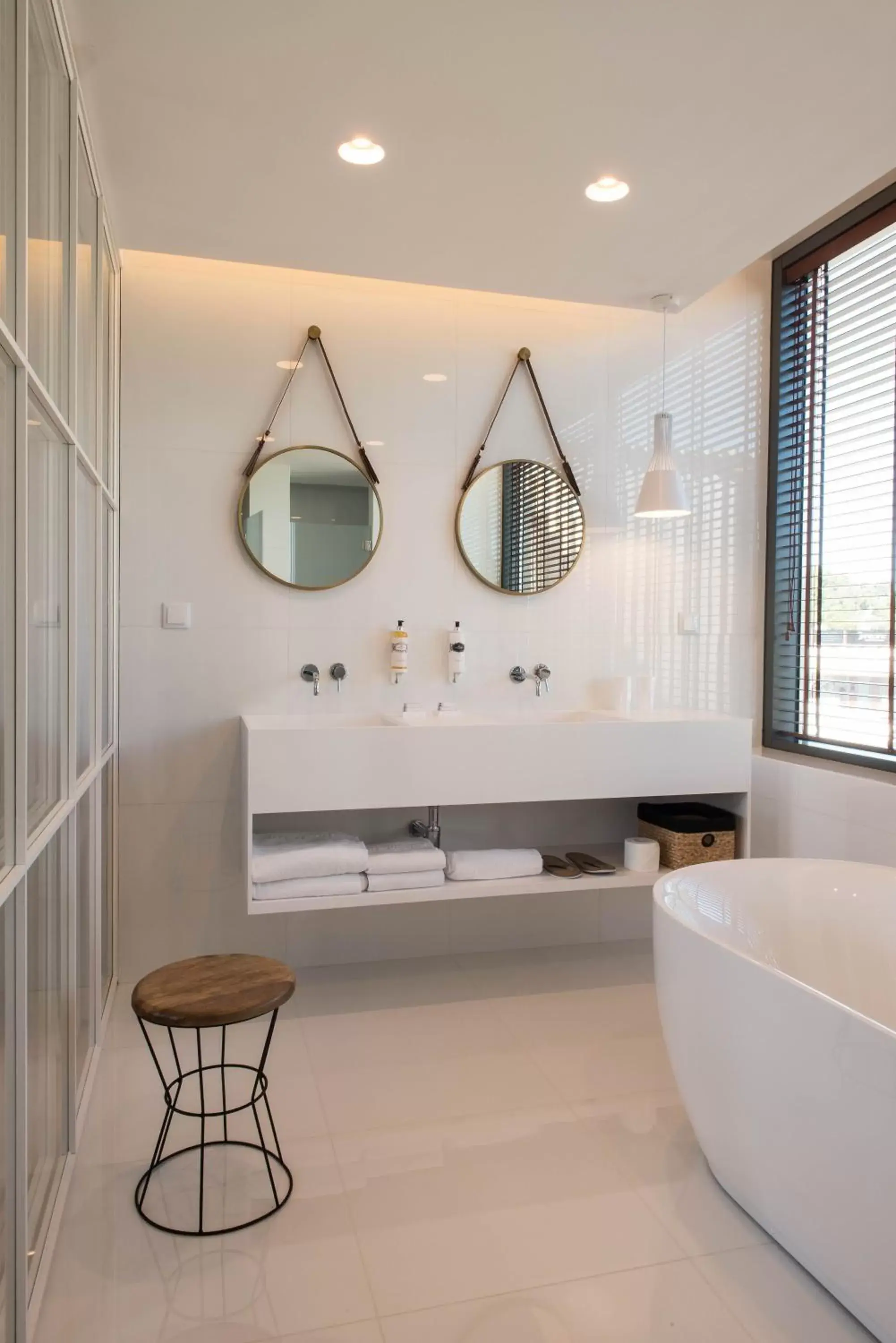 Shower, Bathroom in Aroeira Lisbon Hotel - Sea & Golf