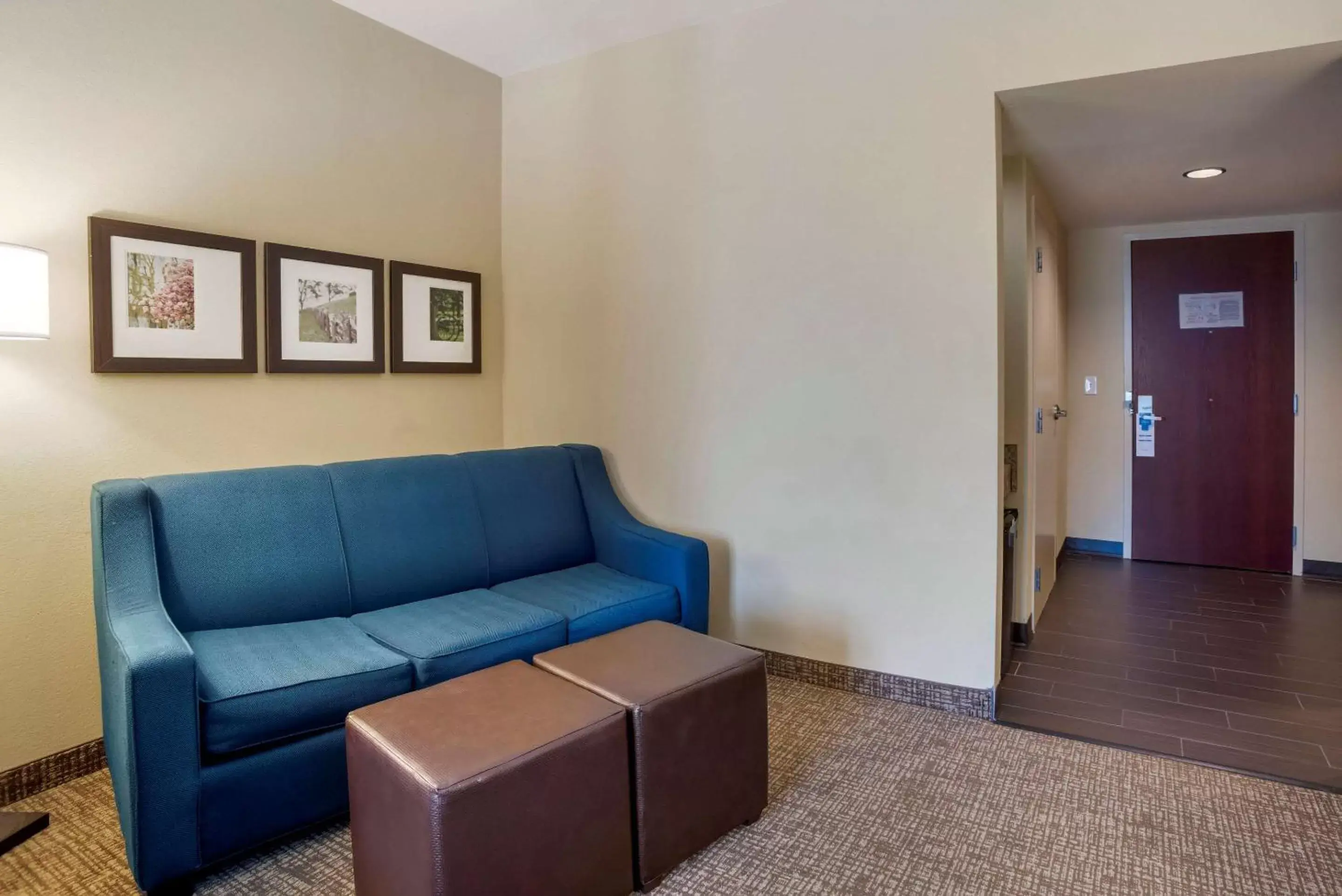 Photo of the whole room, Seating Area in Comfort Suites Fredericksburg North