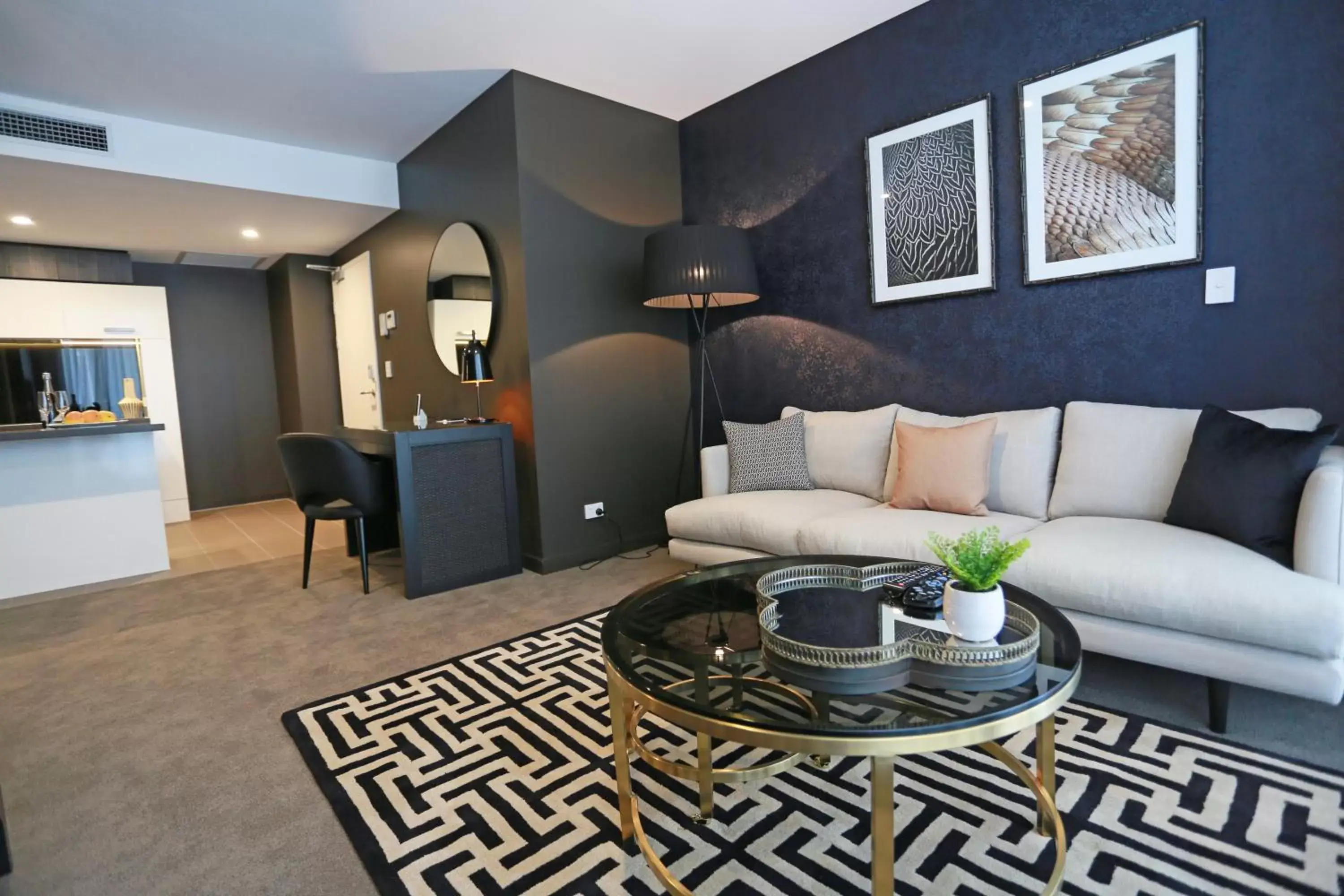 Living room in Alex Perry Hotel & Apartments Living room in Alex Perry Hotel & Apartments