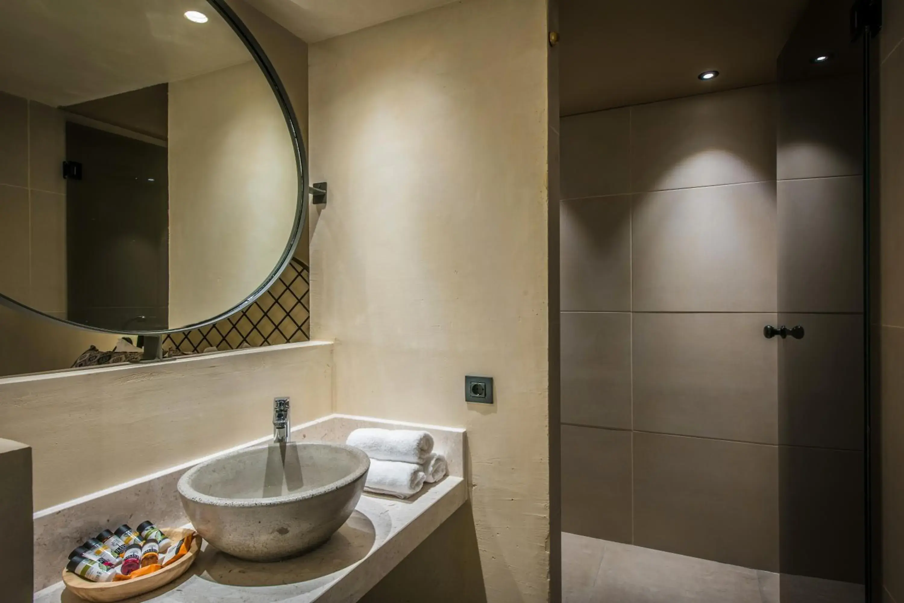 Bathroom in Petousis Hotel & Suites