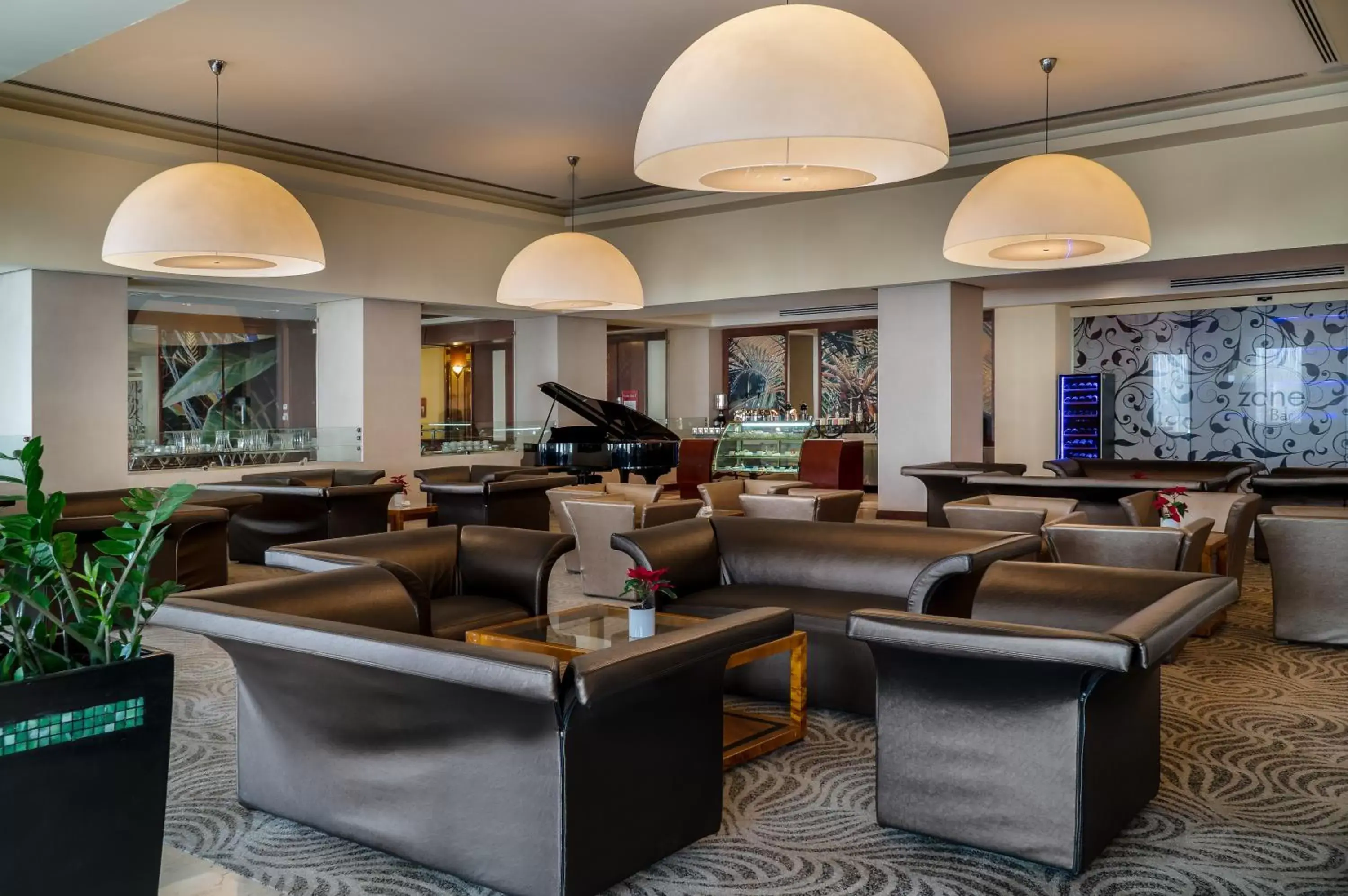 Lobby or reception, Lounge/Bar in Landmark Amman Hotel & Conference Center