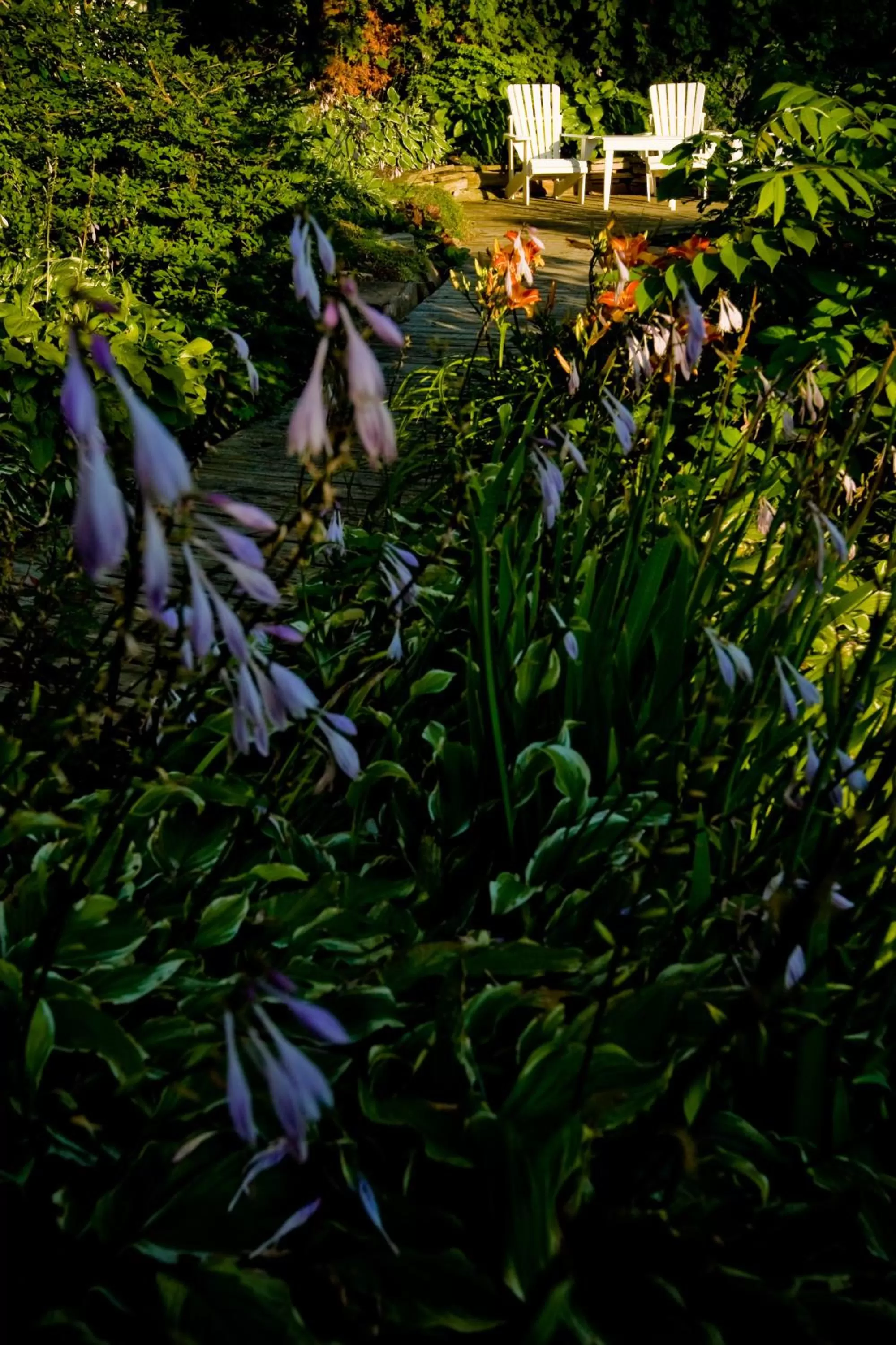 Garden in The Gananoque Inn